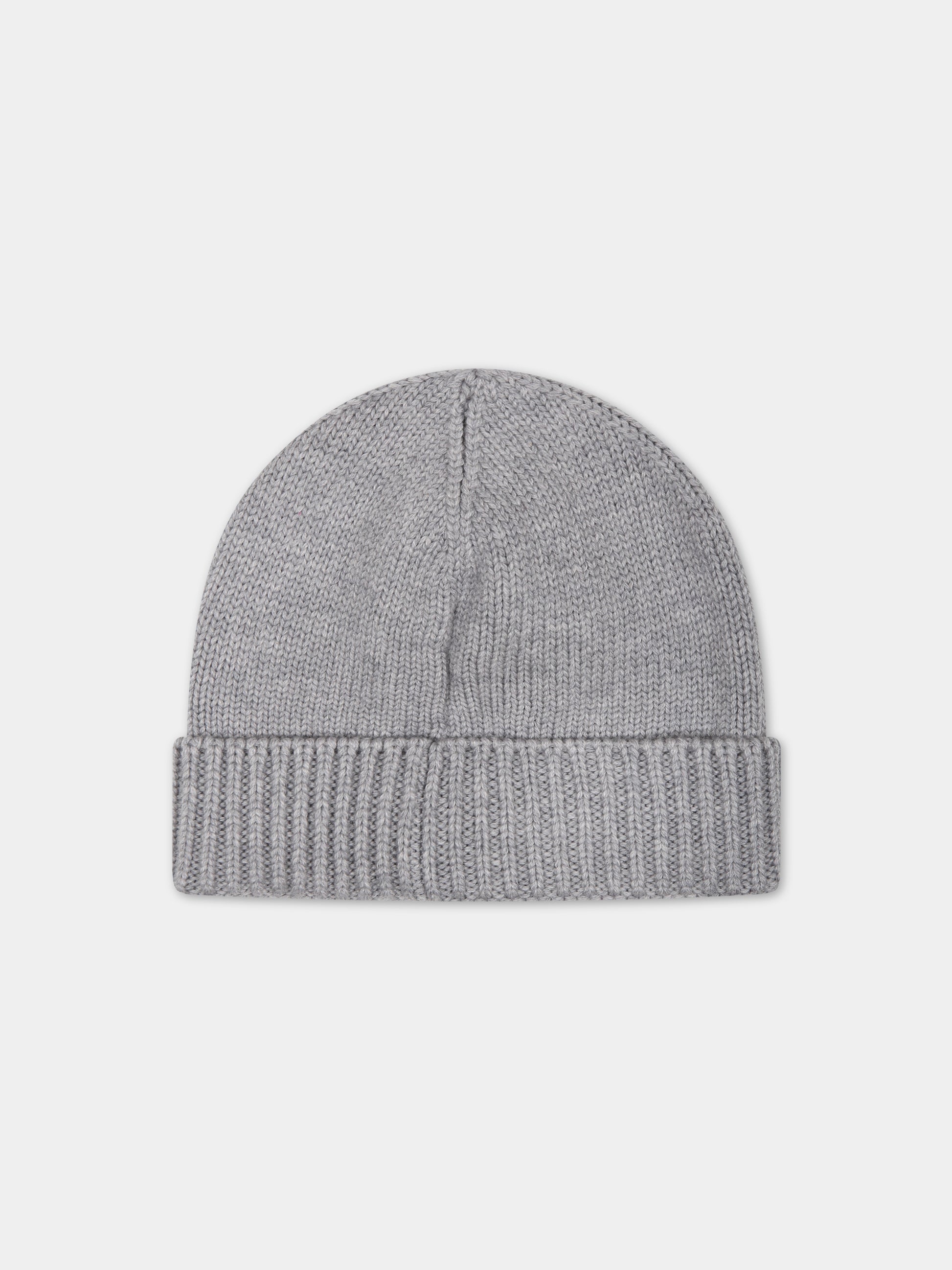 Berretto grigio per bambini con logo,Myar,MY0104 MY069 MYF2U MY917