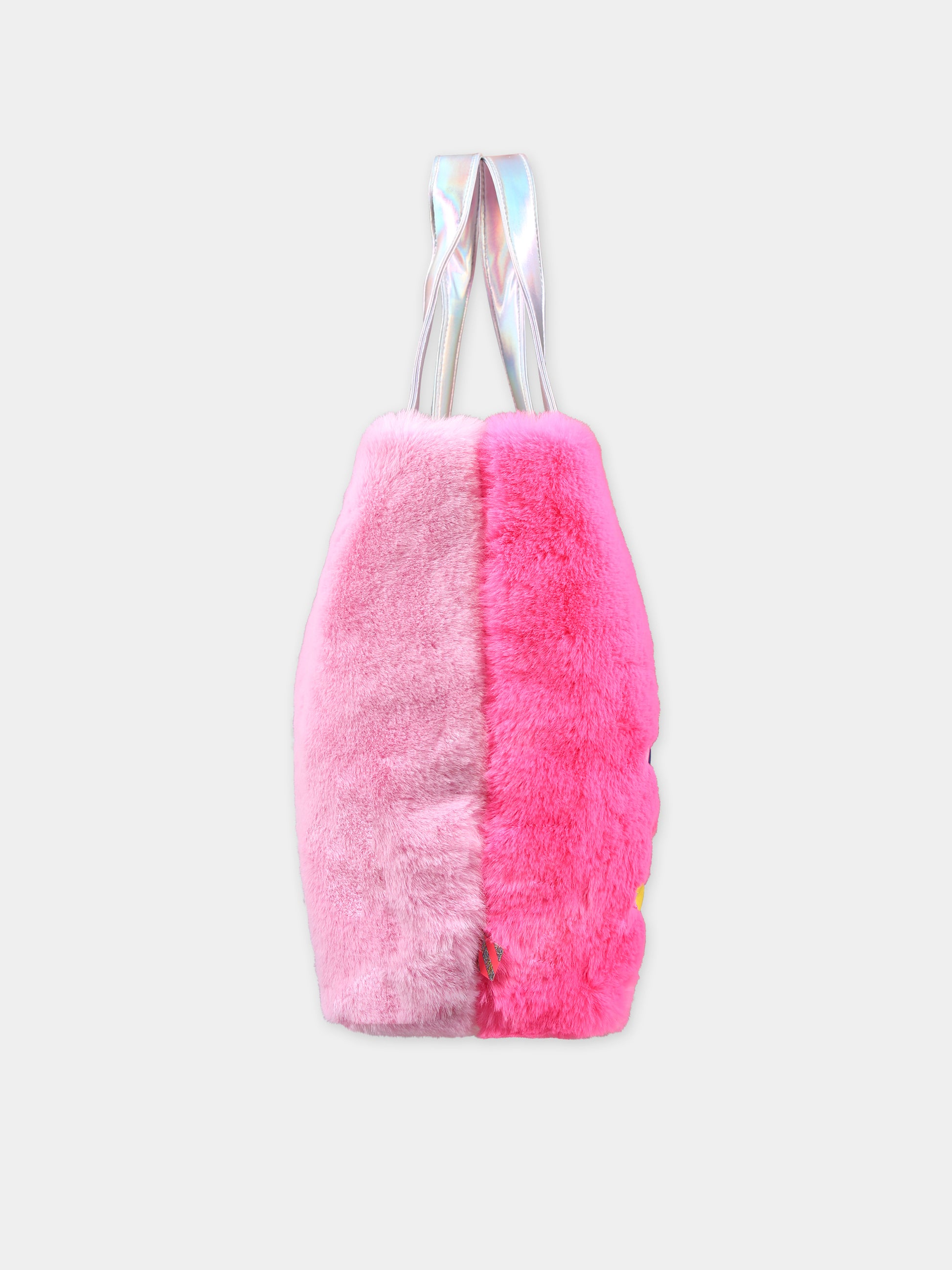 Borsa fucsia per bambina con stampa Wonder Woman,Billieblush,U20212 47C