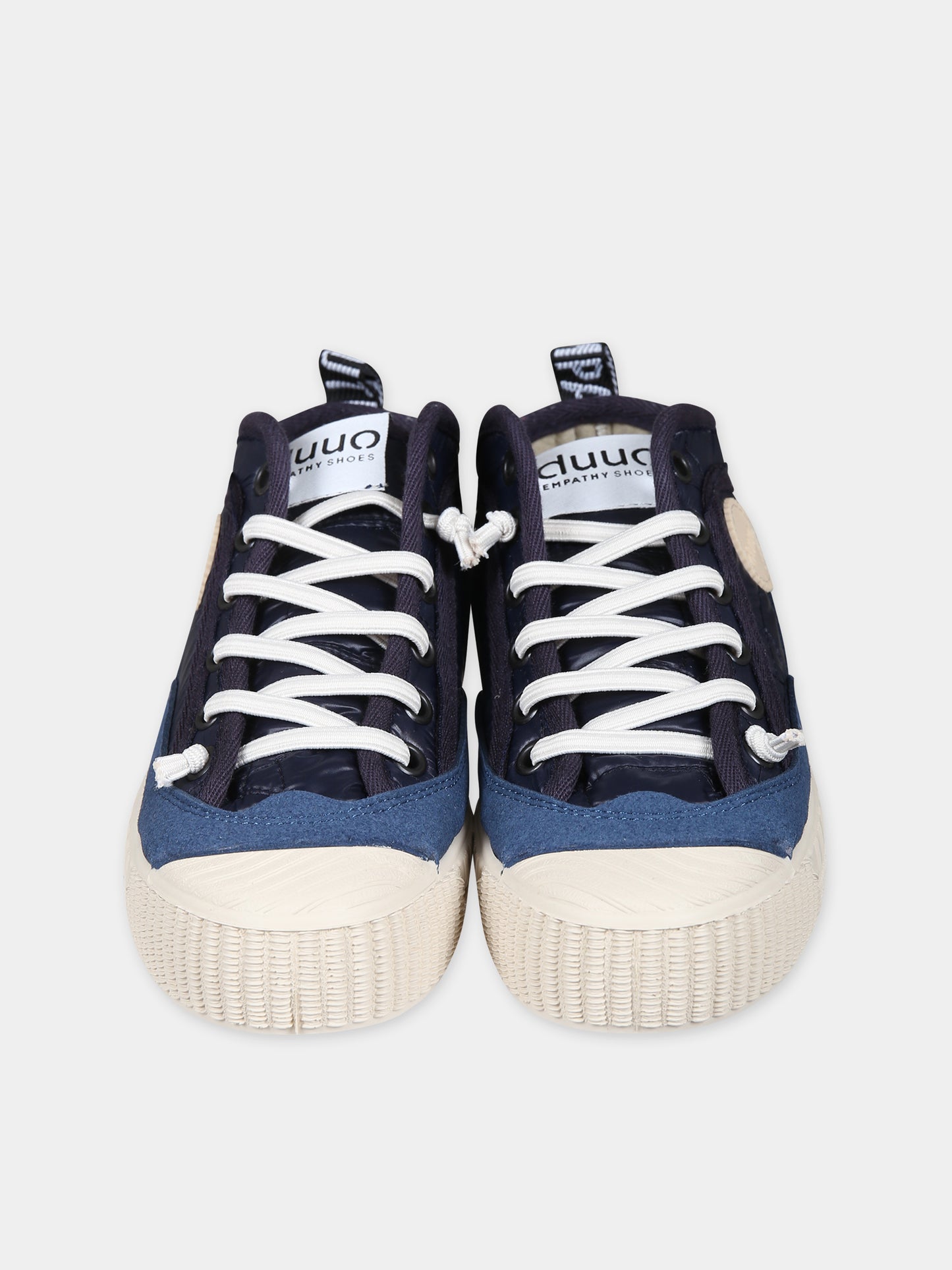 Sneakers Col Kid Cover 70 blu per bambini con logo,Duuo,D308070