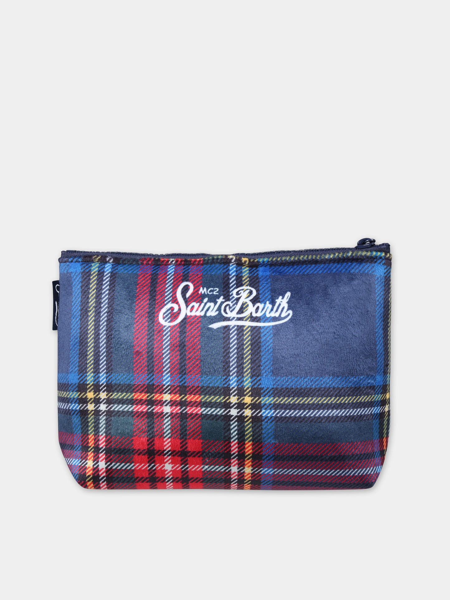 Pochette blu per bambina con stampa Titti,Mc2 Saint Barth,ALINE W TWEETY DEAR SANTA TRTN61