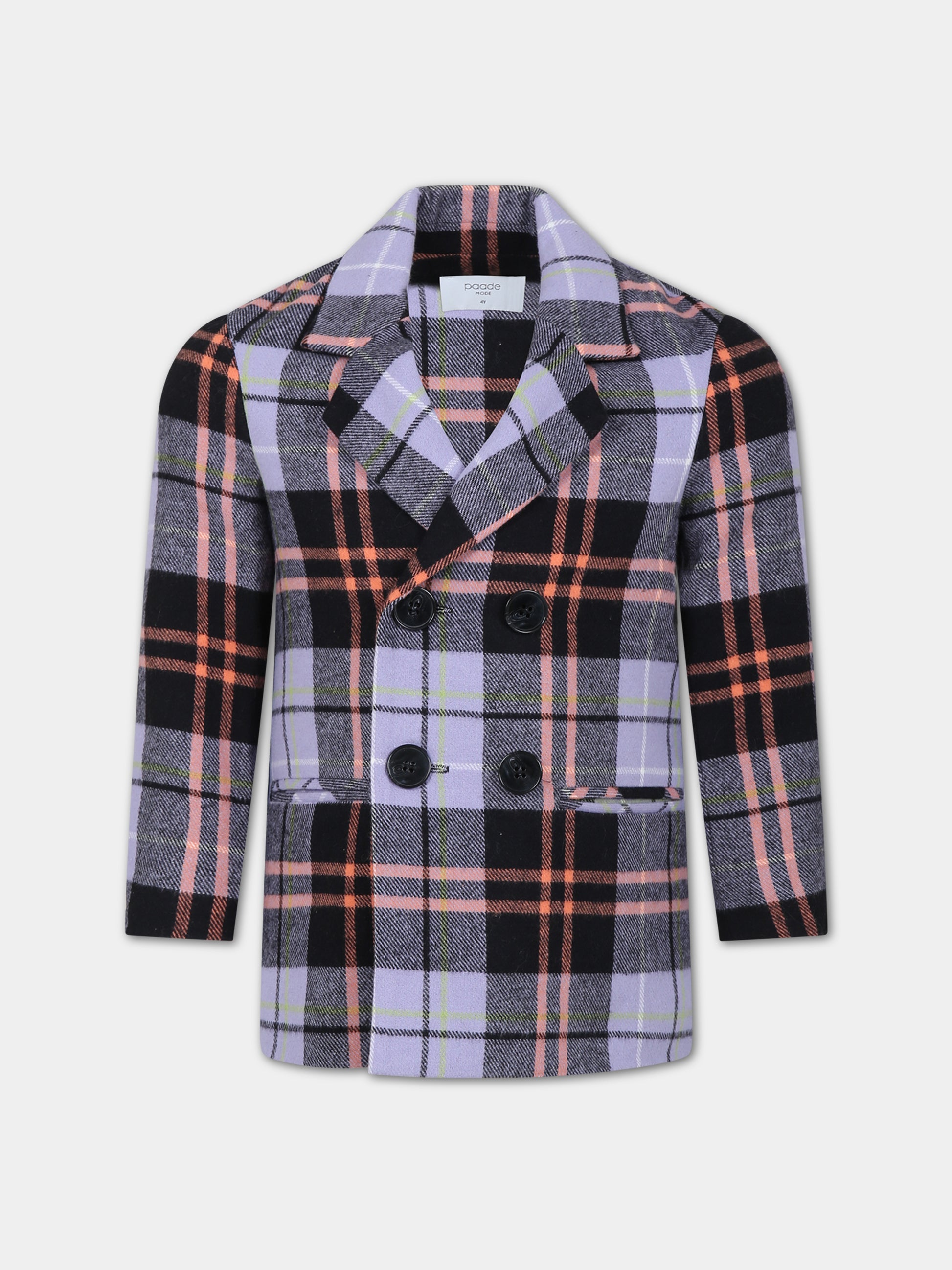 Giacca viola per bambina,Paade Mode,234201212