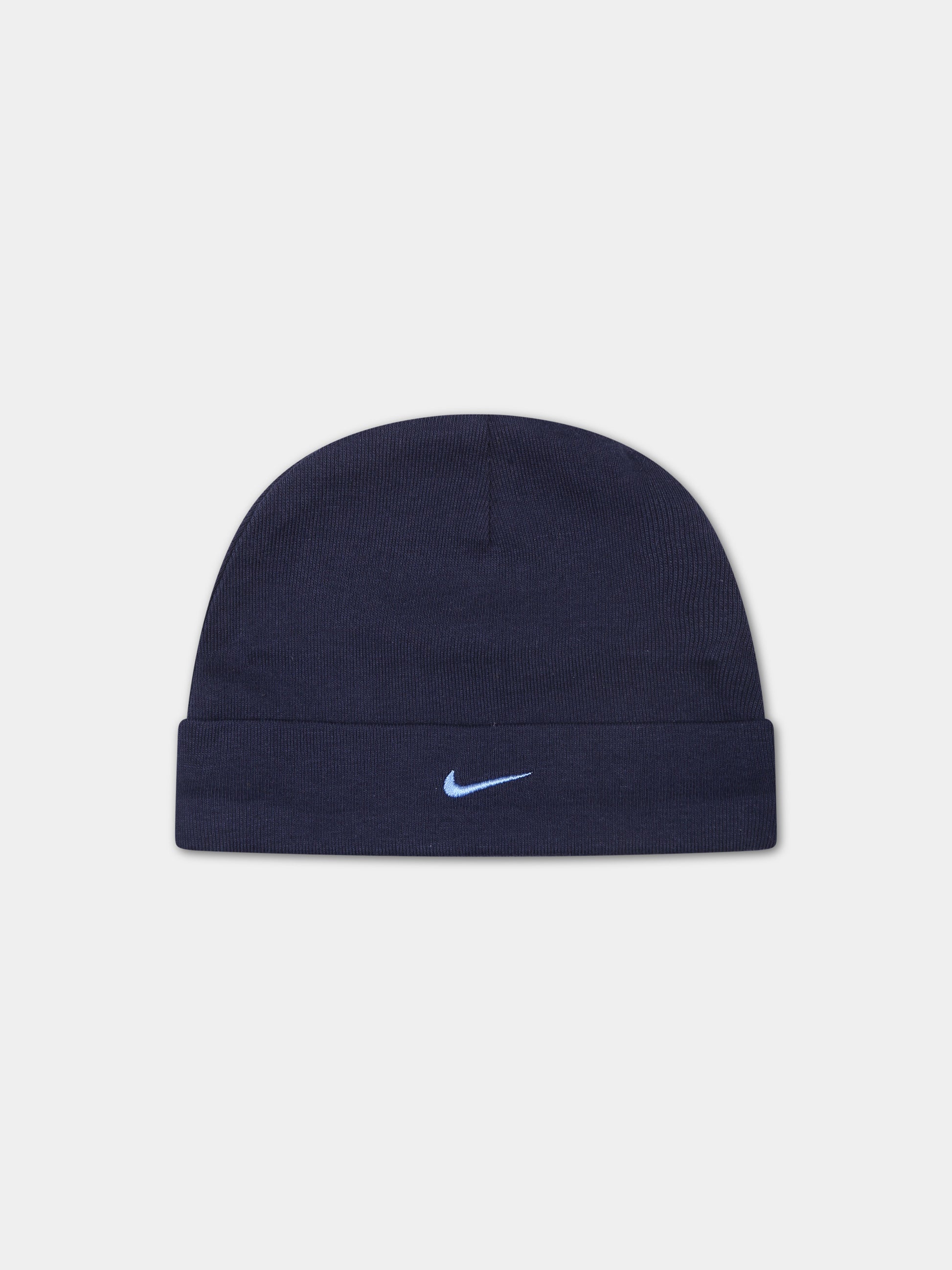 Set pagliaccetto azzurro per neonato con logo,Nike,NN1049 BGZ