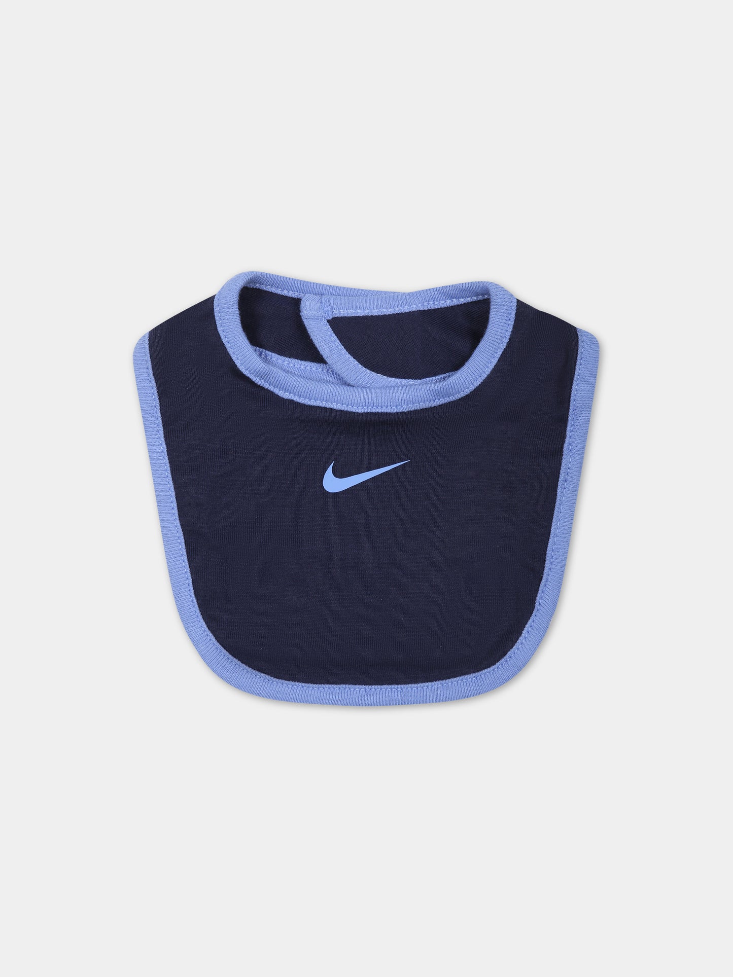 Set pagliaccetto azzurro per neonato con logo,Nike,NN1049 BGZ