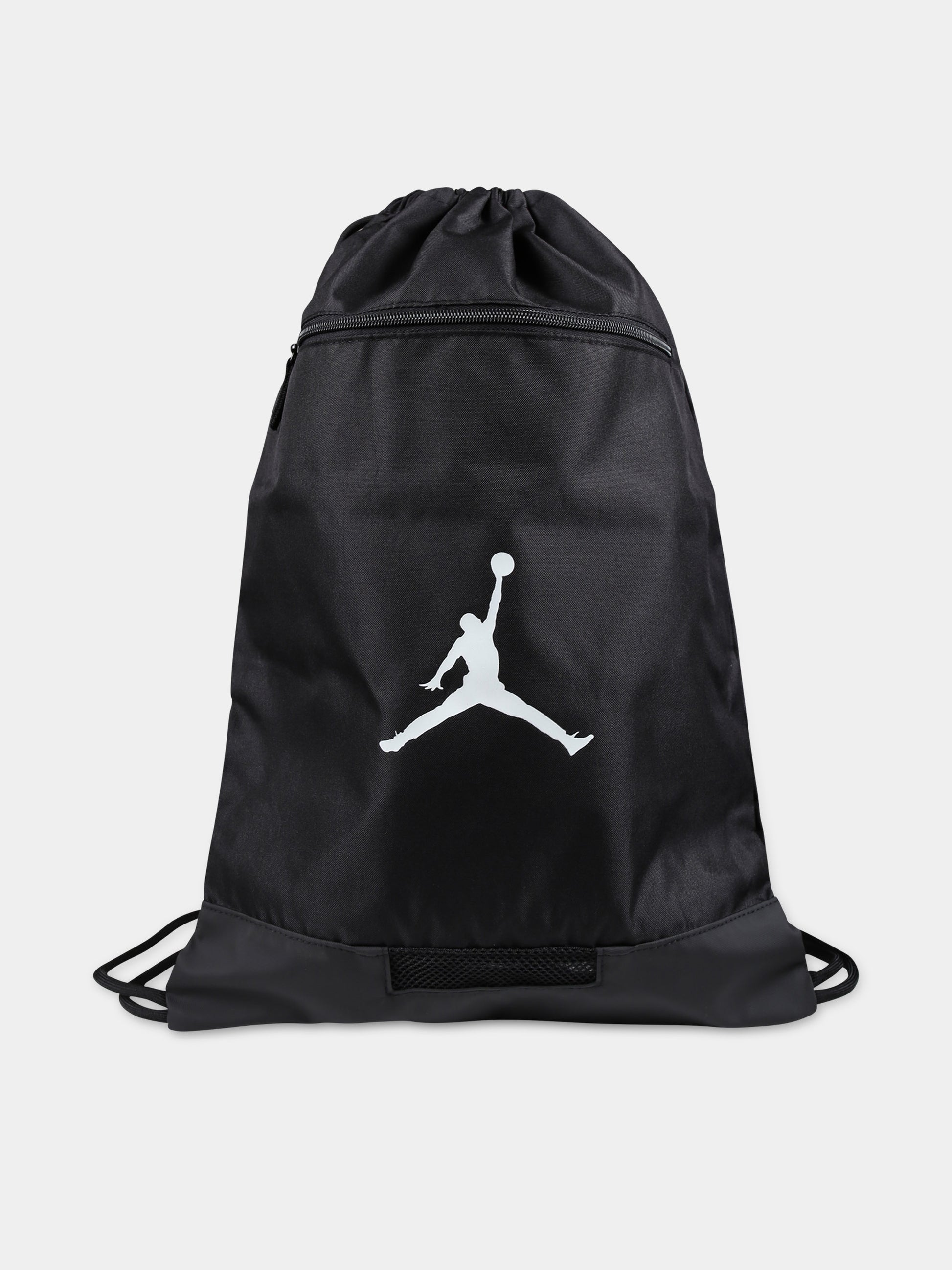 Zaino nero per bambino con logo,Jordan,9A0746 023