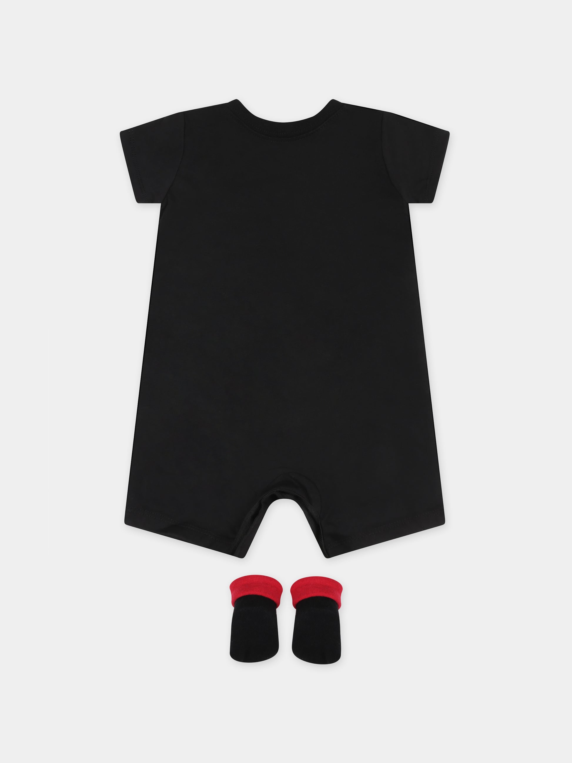 Set nero per neonato con iconico Jumpman,Jordan,NJ0444 023