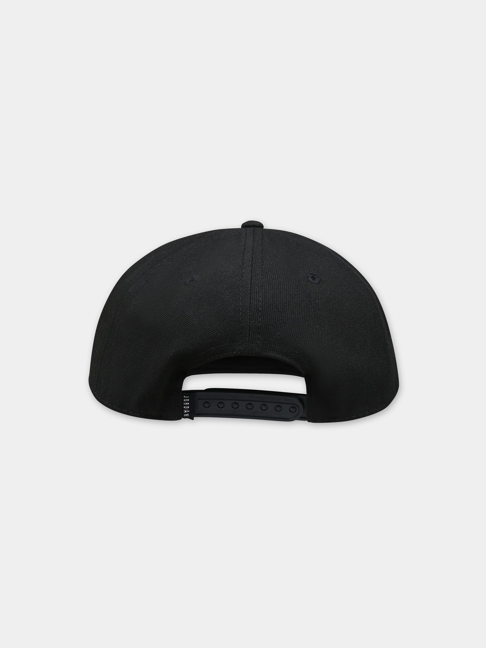Cappello nero per bambino con iconico Jumpman,Jordan,9A0128 023