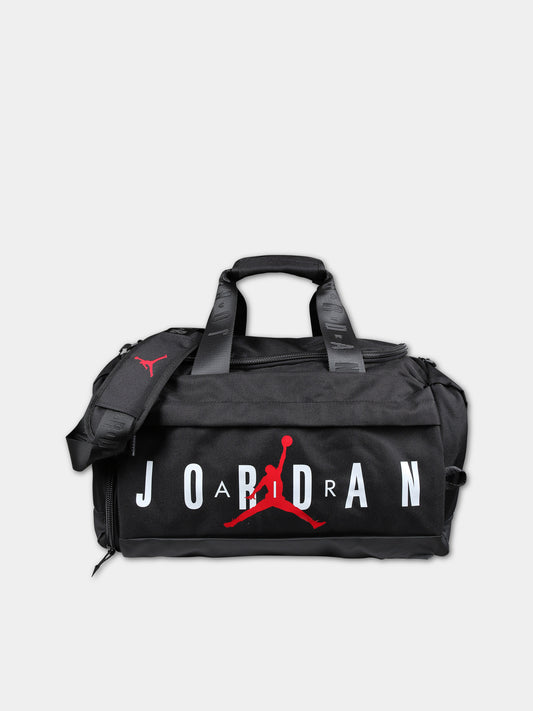 Borsone nero per bambino con iconico jumpman,Jordan,SM0920 023