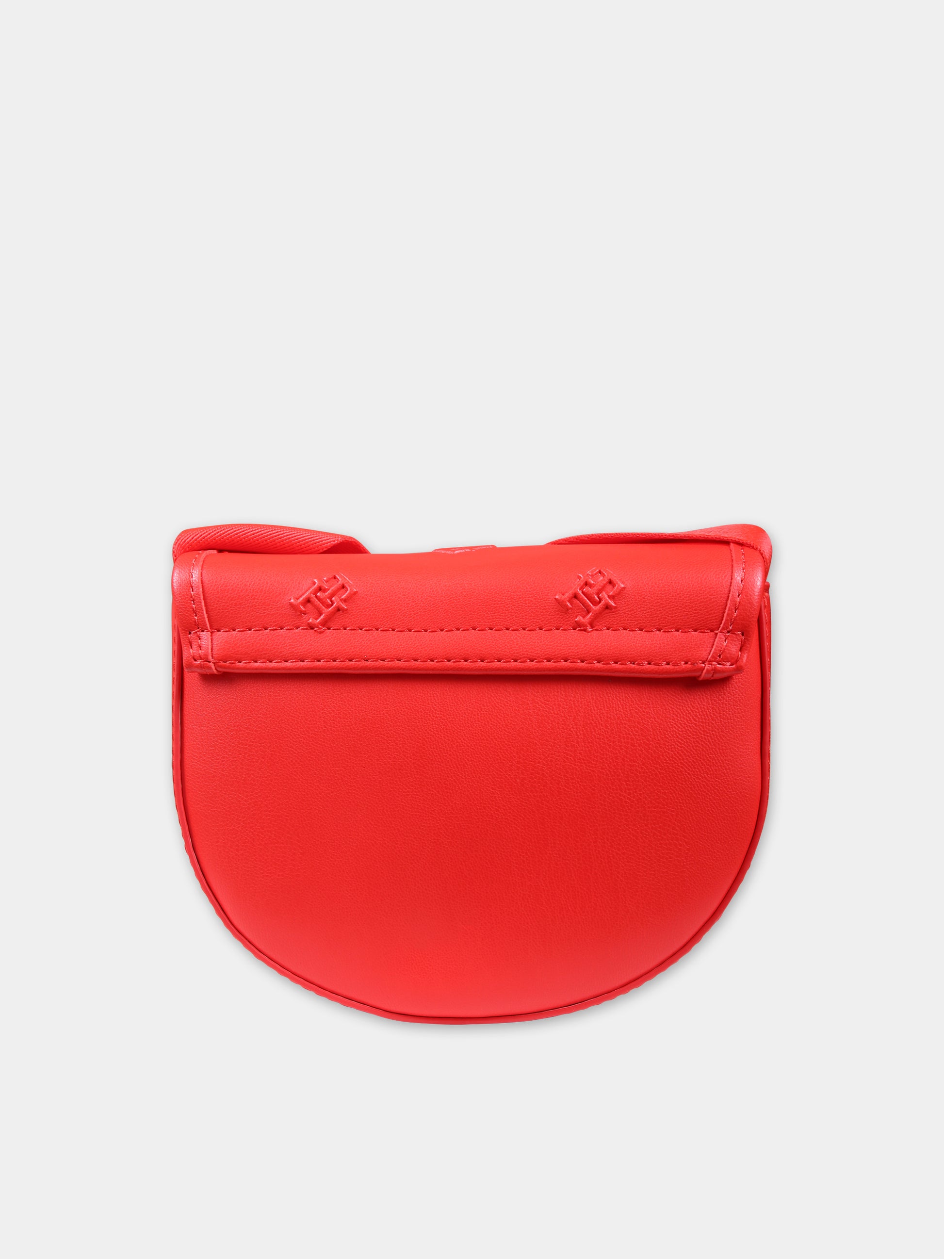 Borsa rossa per bambina con logo all-over,Tommy Hilfiger Junior,23FMTAAW0AW15809 XND