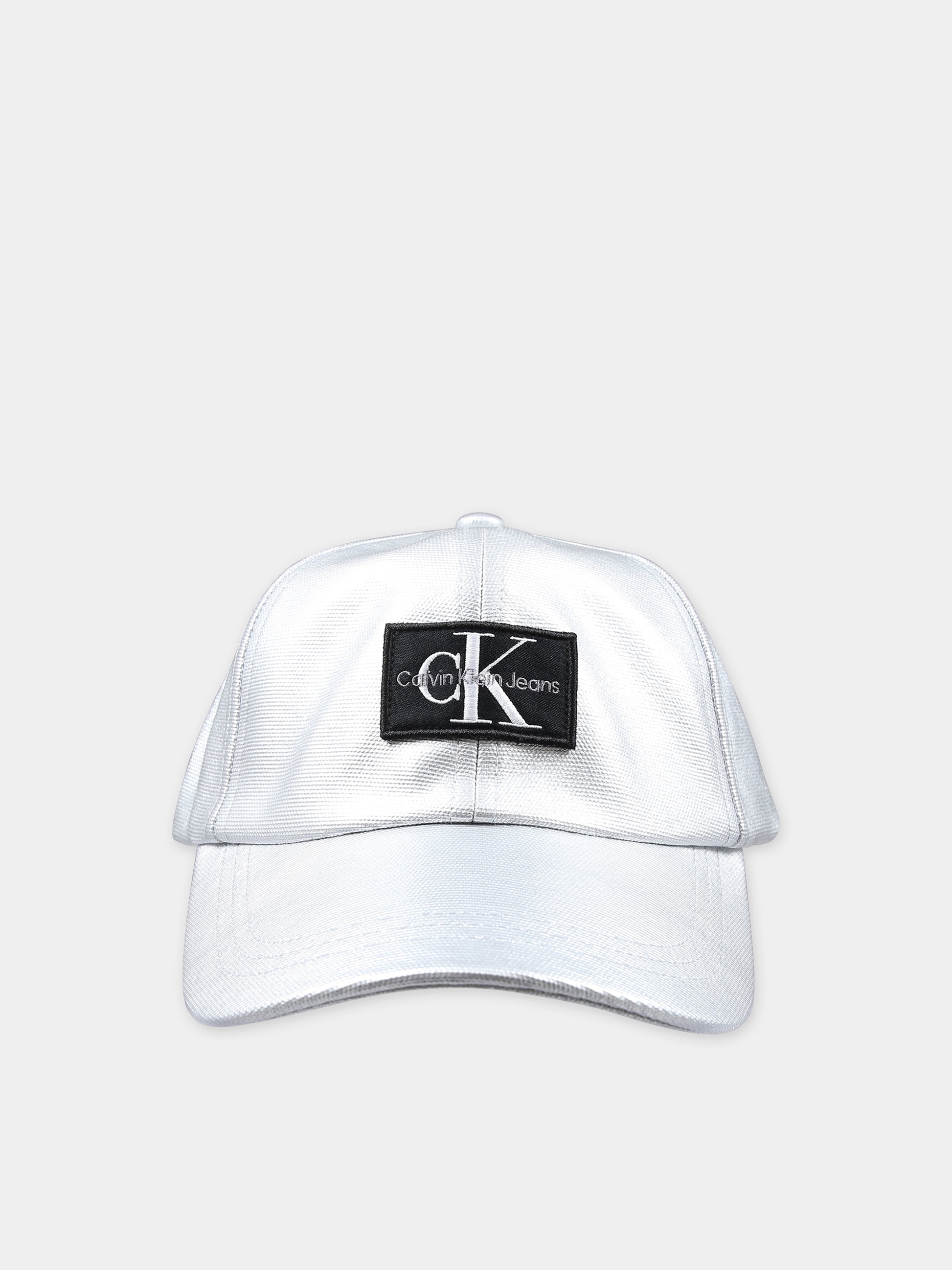 Cappello con visiera per bambina con logo,Calvin Klein Kids,23FMCKIU0IU00553 0IM