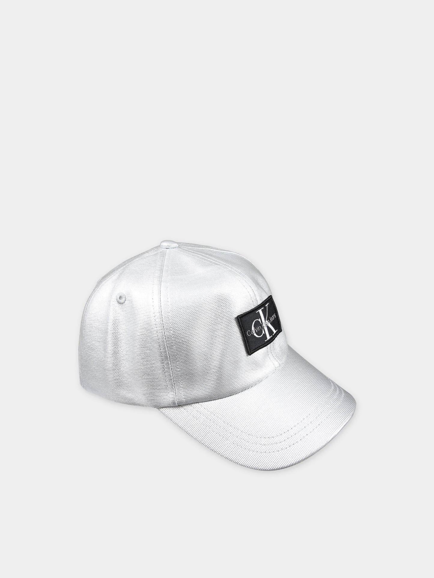 Cappello con visiera per bambina con logo,Calvin Klein Kids,23FMCKIU0IU00553 0IM