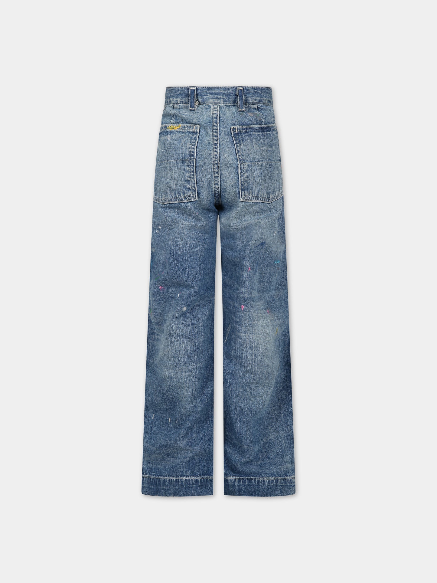 Jeans per bambino con macchie di colore,Ralph Lauren Kids,925900001