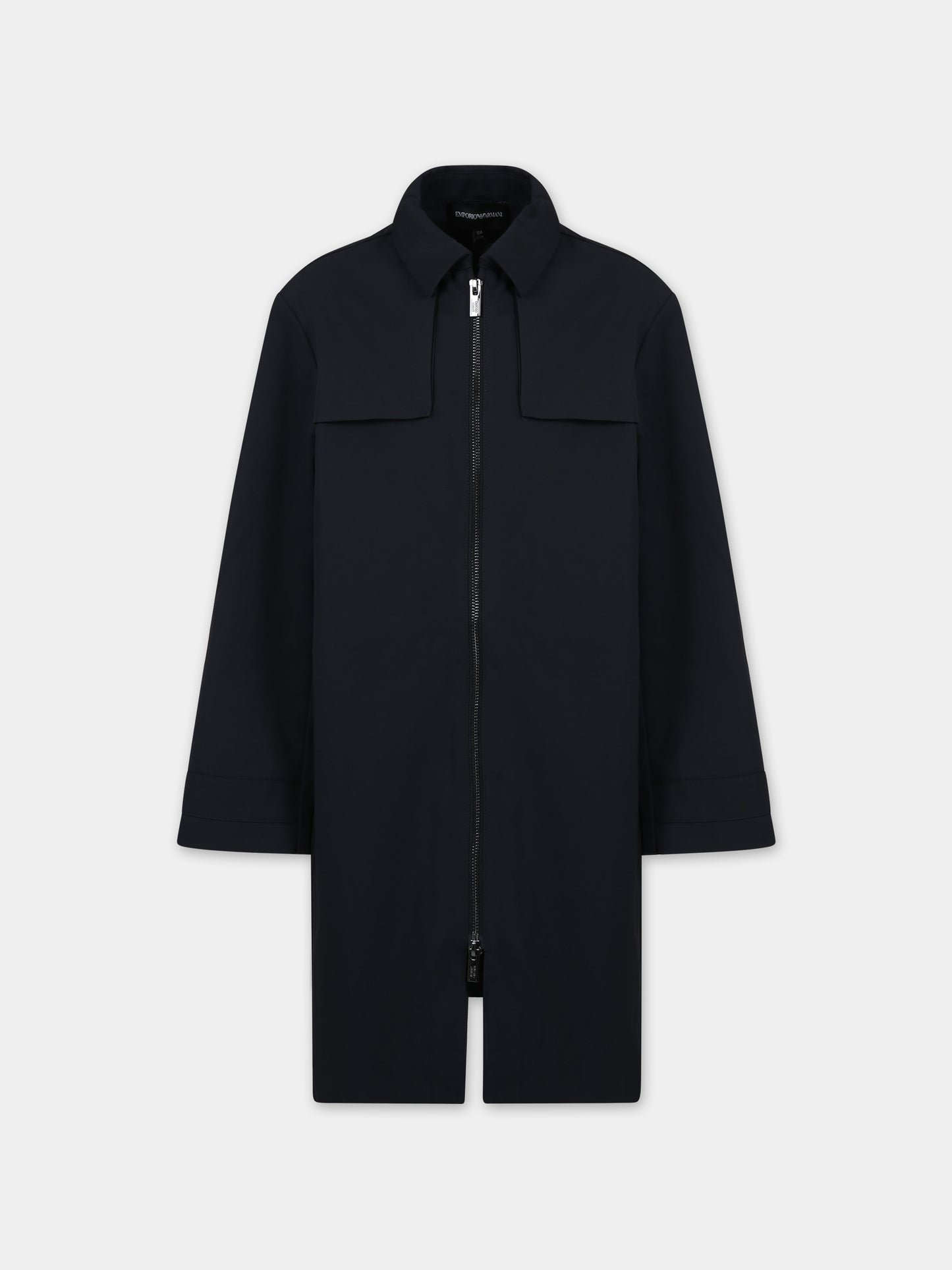 Trench blu per bambino,Armani Junior,3D4LJ1 2NHYZ 0926