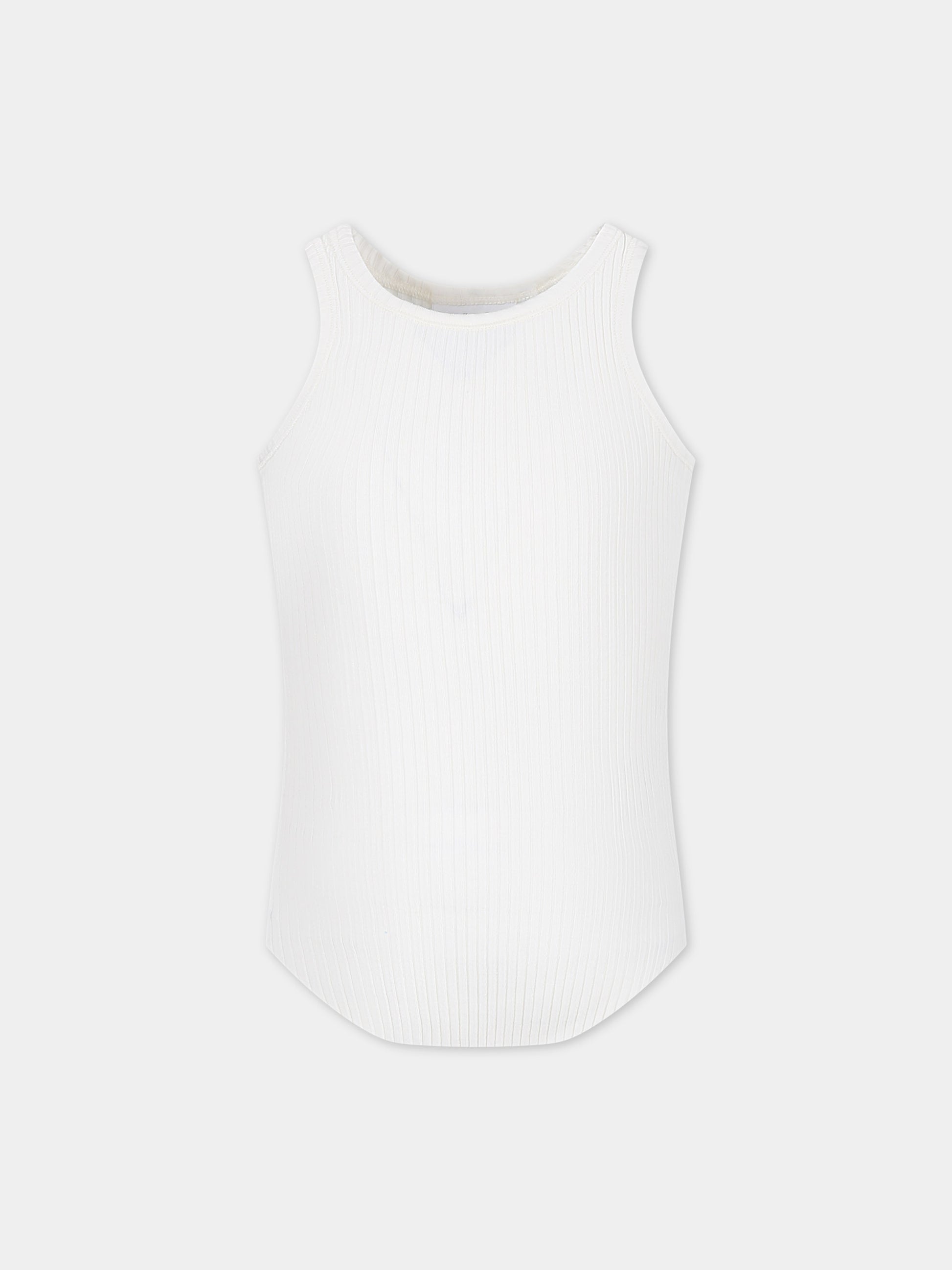 Canotta bianca per bambina,Molo,2S24A103 8900