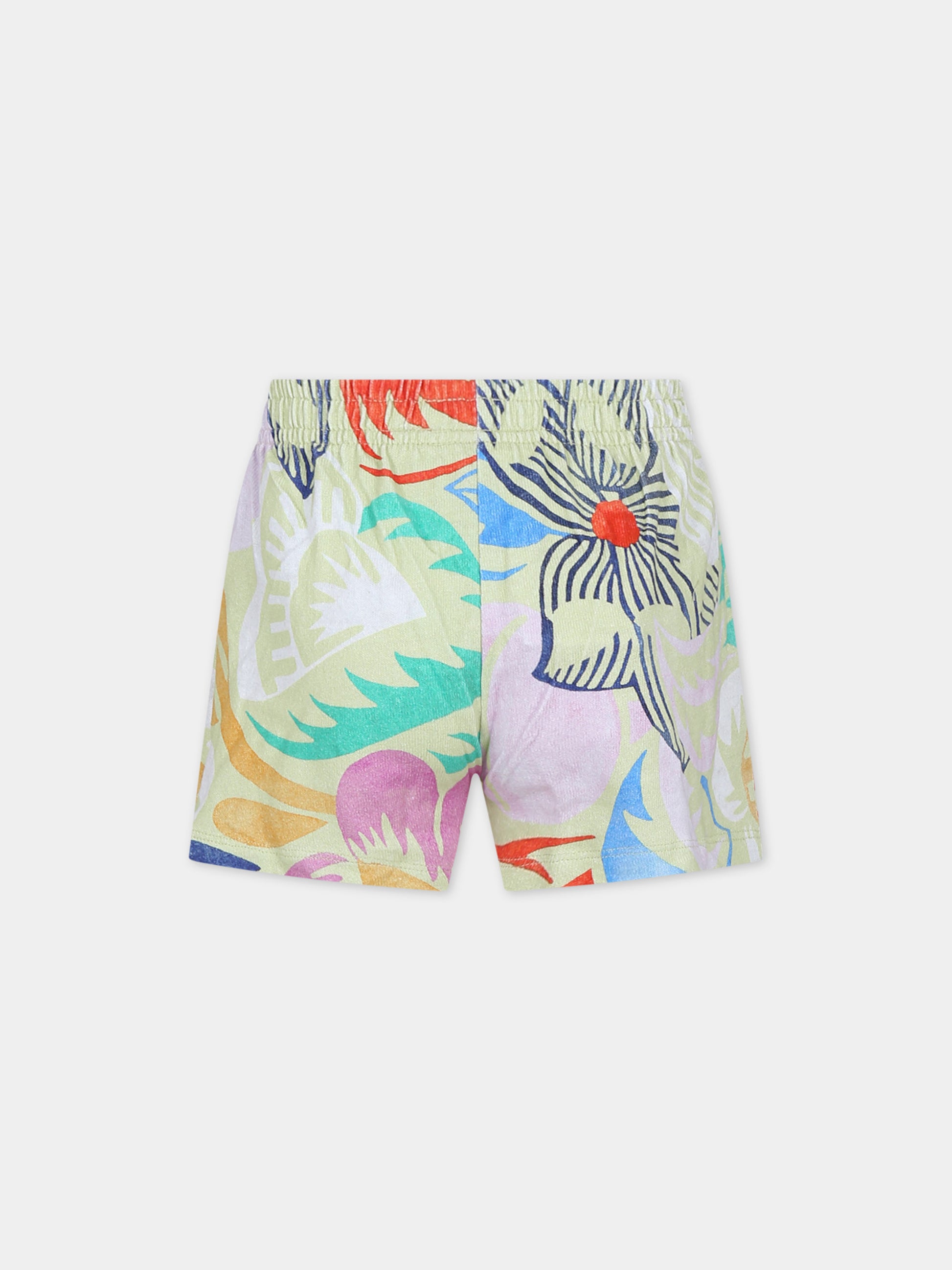 Shorts casual avorio per bambina,Molo,2S24H120 9019