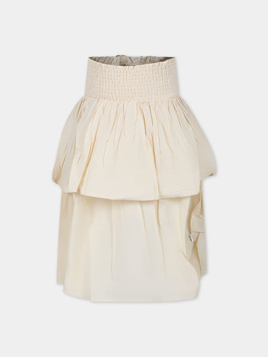 Gonna gialla per bambina,Molo,2S24D121 8894