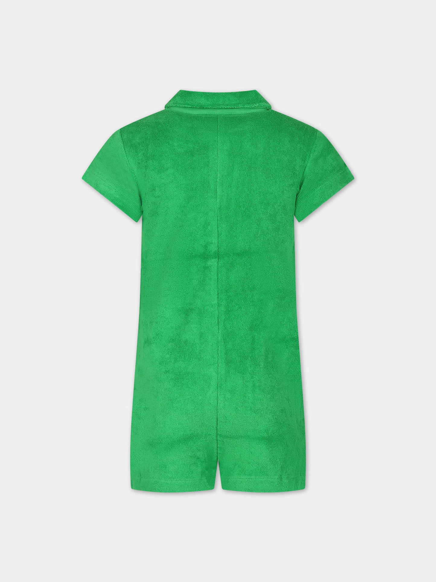 Jumpsuit verde per bambina,Molo,2S24I401 1368