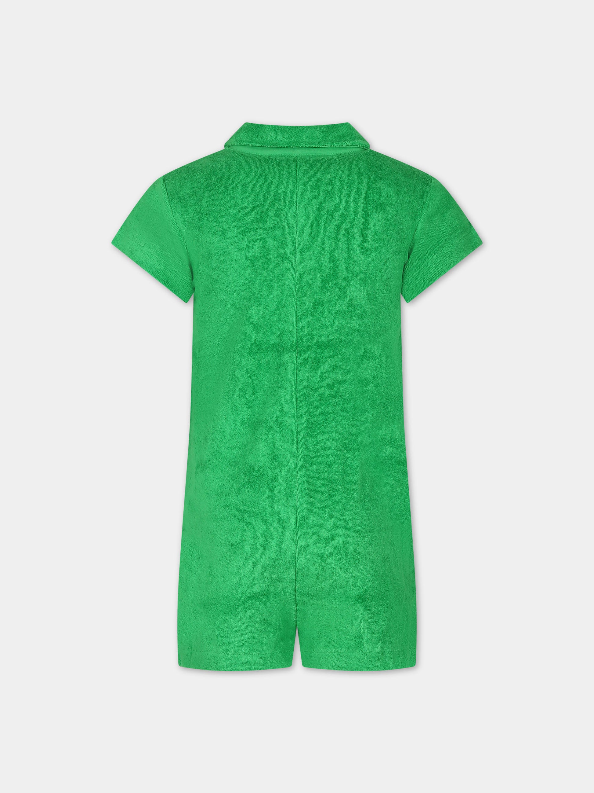Jumpsuit verde per bambina,Molo,2S24I401 1368