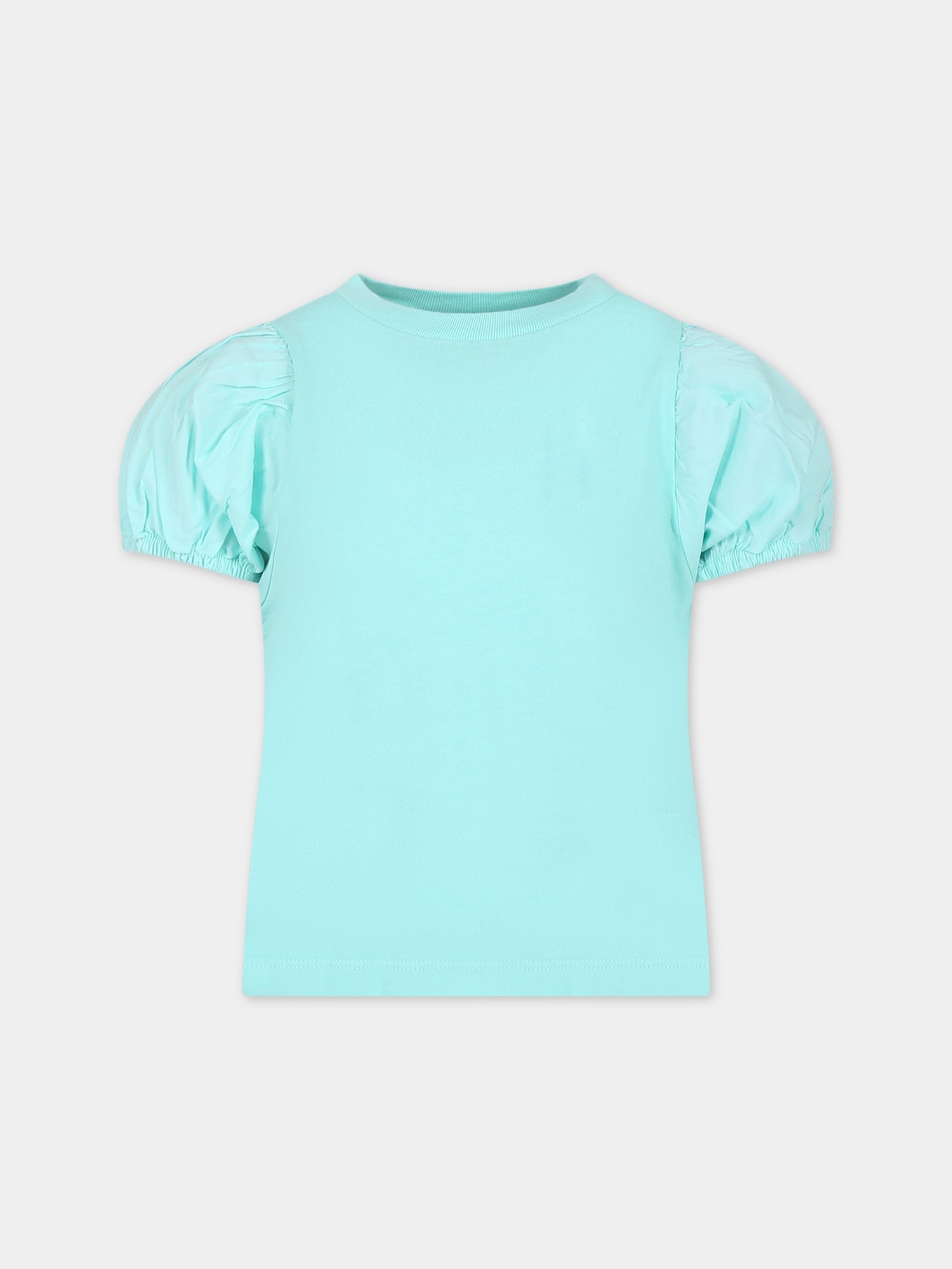 T-shirt celeste per bambina,Molo,2S24A203 8866