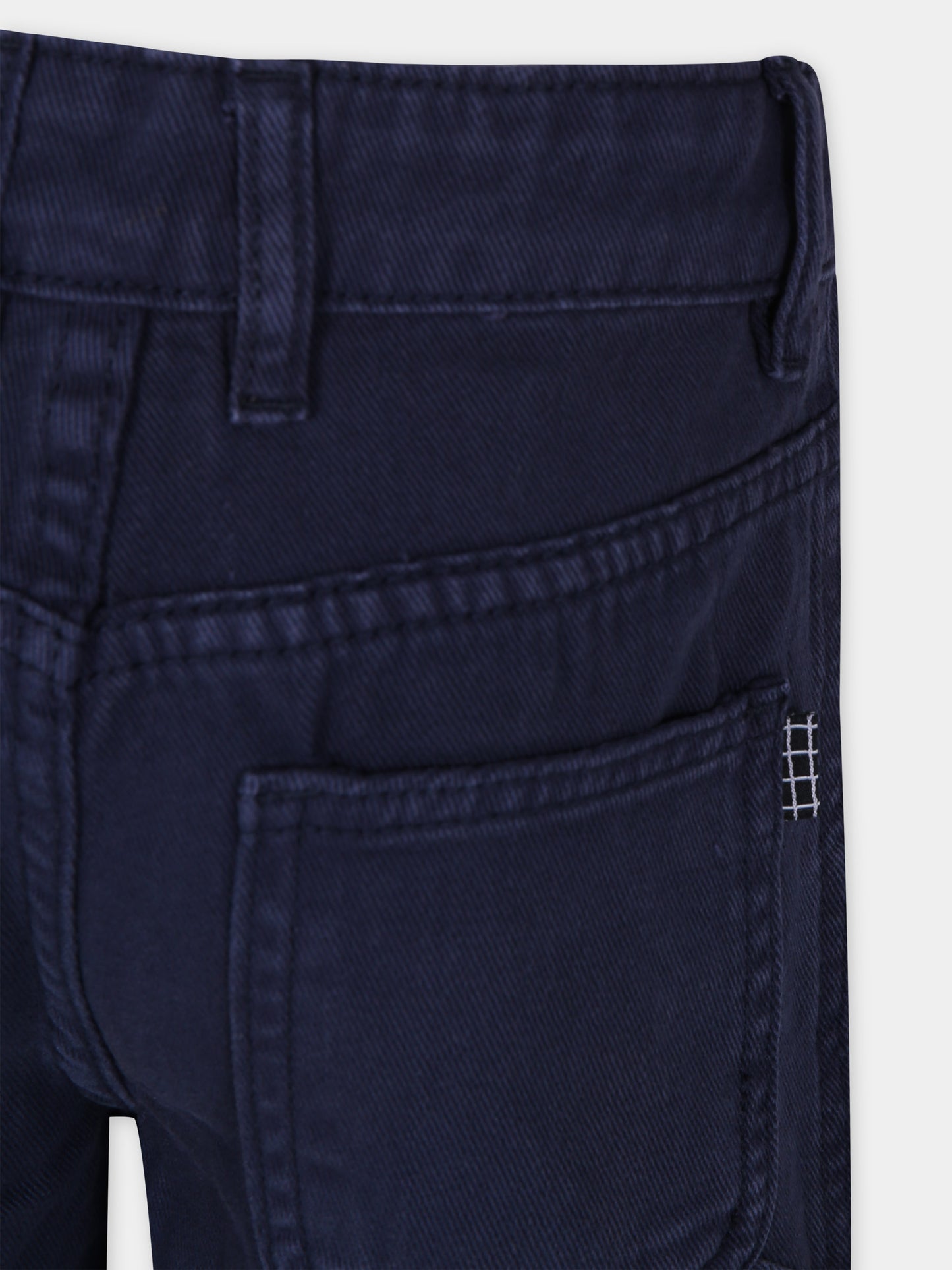 Shorts casual Archie blu per bambino,Molo,1S24H109 8024
