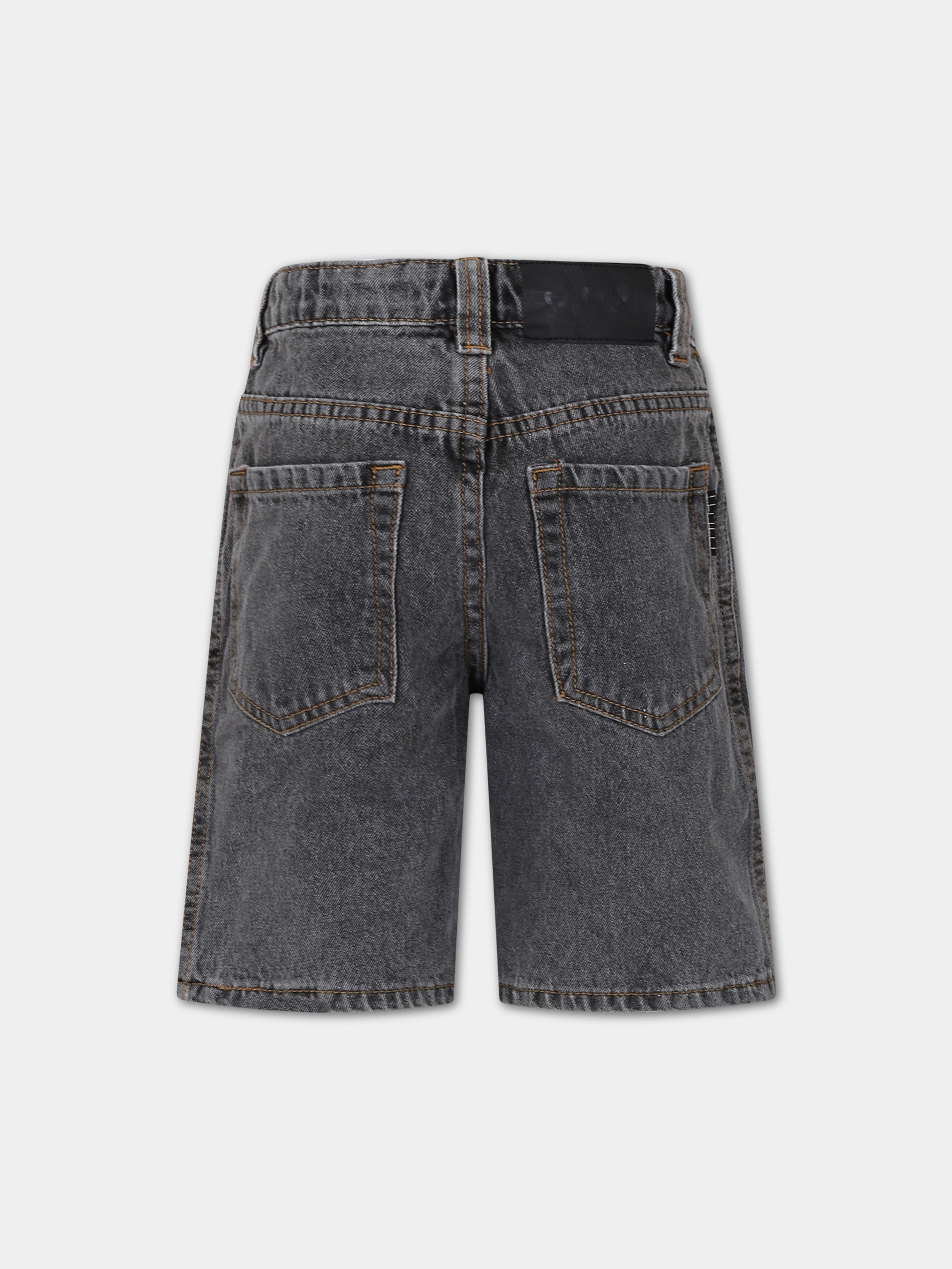 Shorts casual Art nero per bambini,Molo,6S24H104 9090