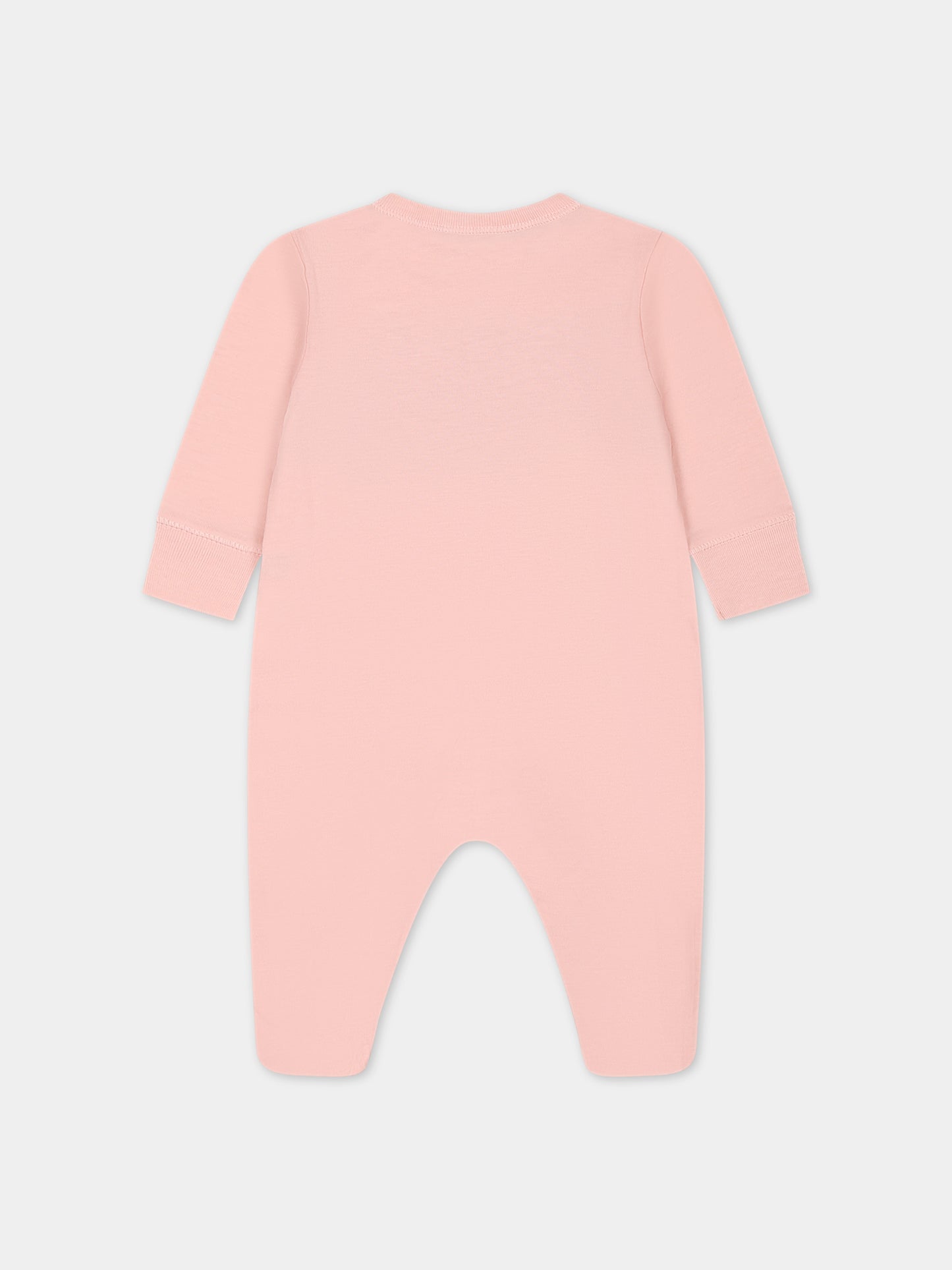 Tutina rosa per neonata con logo,Gucci Kids,779232 XJF50 6372