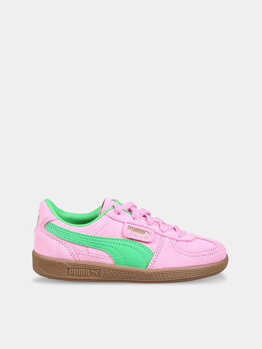 Sneakers Palermo fucsia per bambina con logo,Puma,24SMPU397761 01