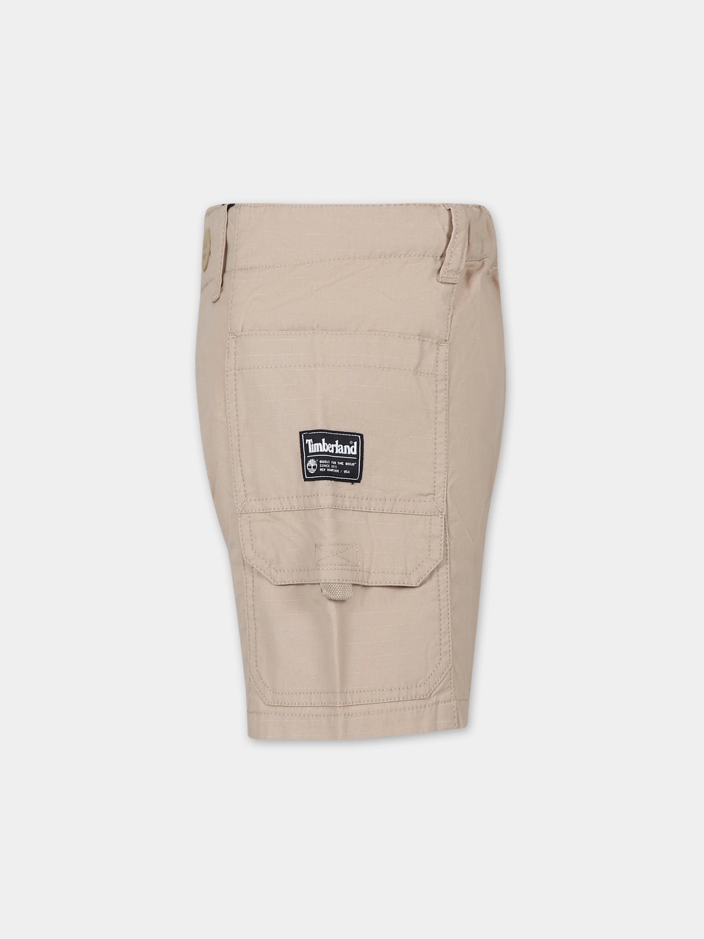 Shorts casual beige per bambino,Timberland,T60068 252