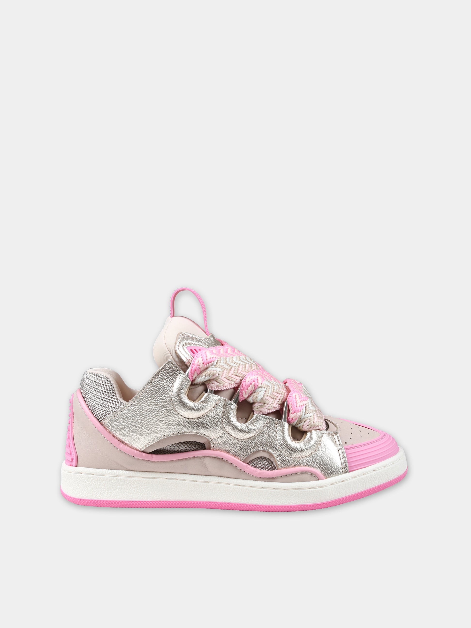 Sneakers rosa per bambina,Lanvin Petite,N30015 45N