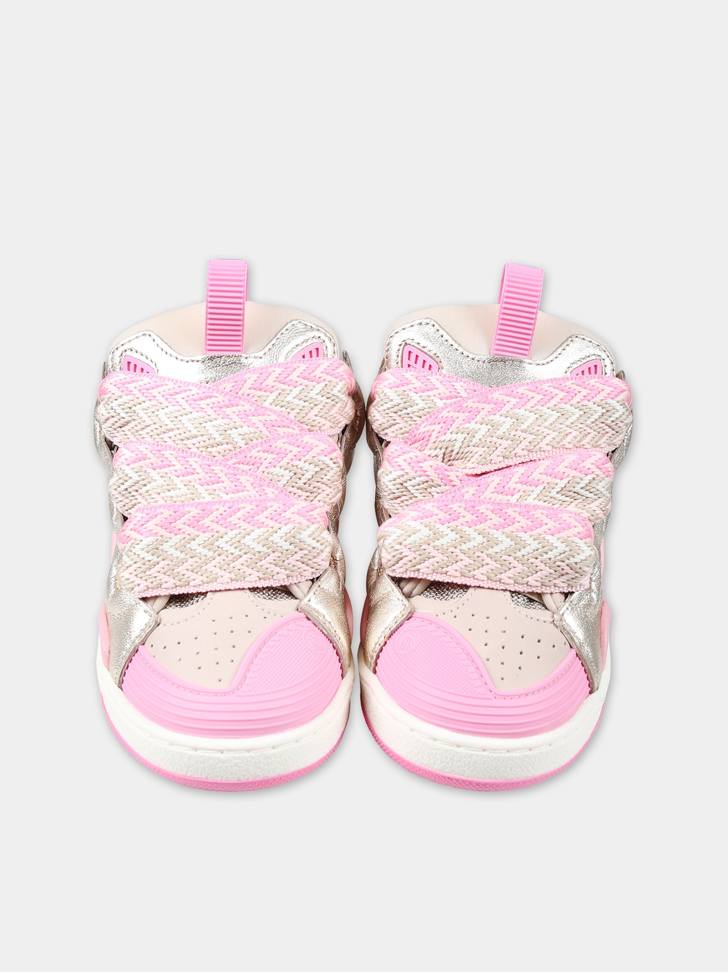 Sneakers rosa per bambina,Lanvin Petite,N30015 45N