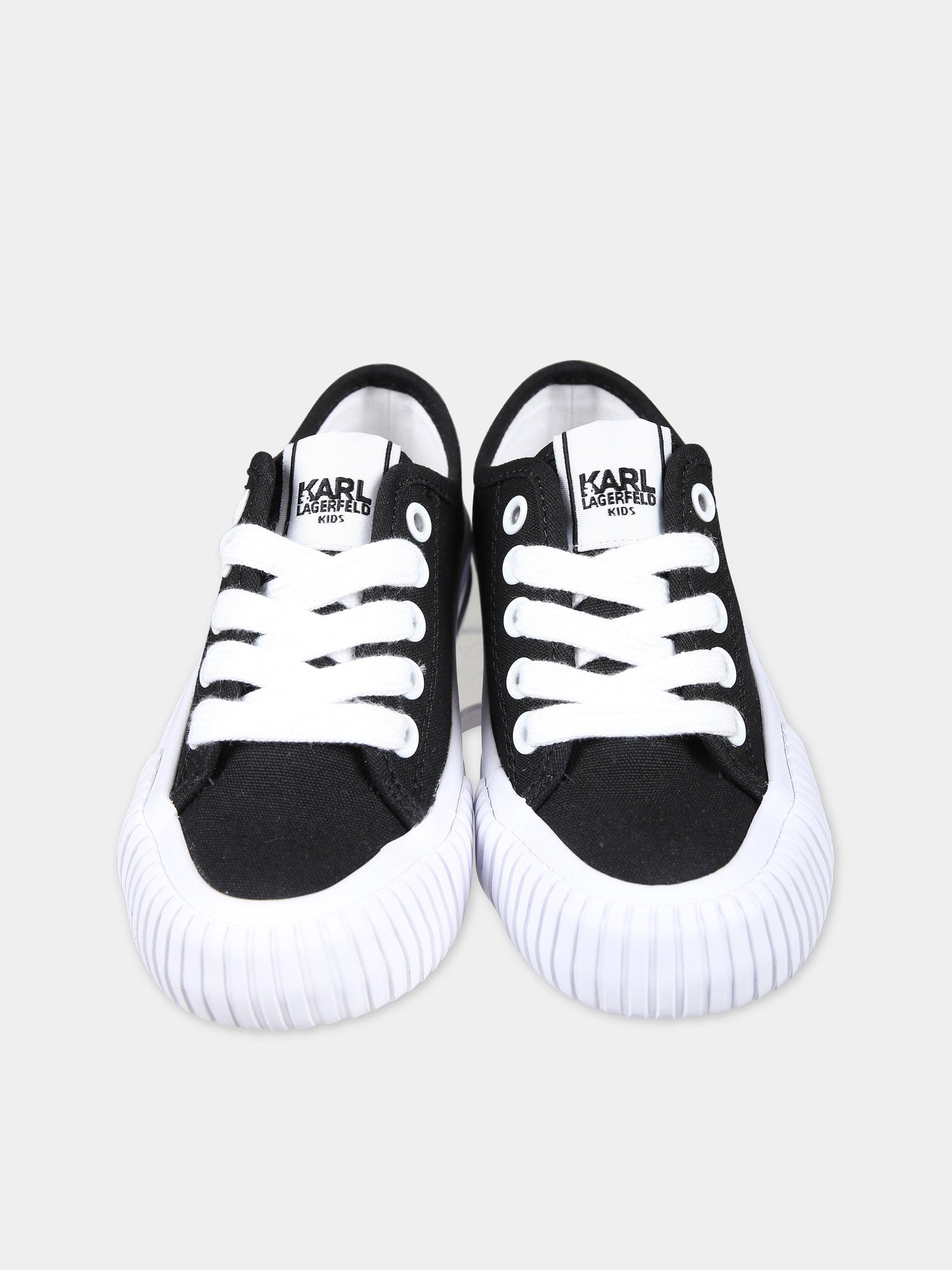 Sneakers nere per bambini con stampa Karl,Karl Lagerfeld Kids,Z30010 09B