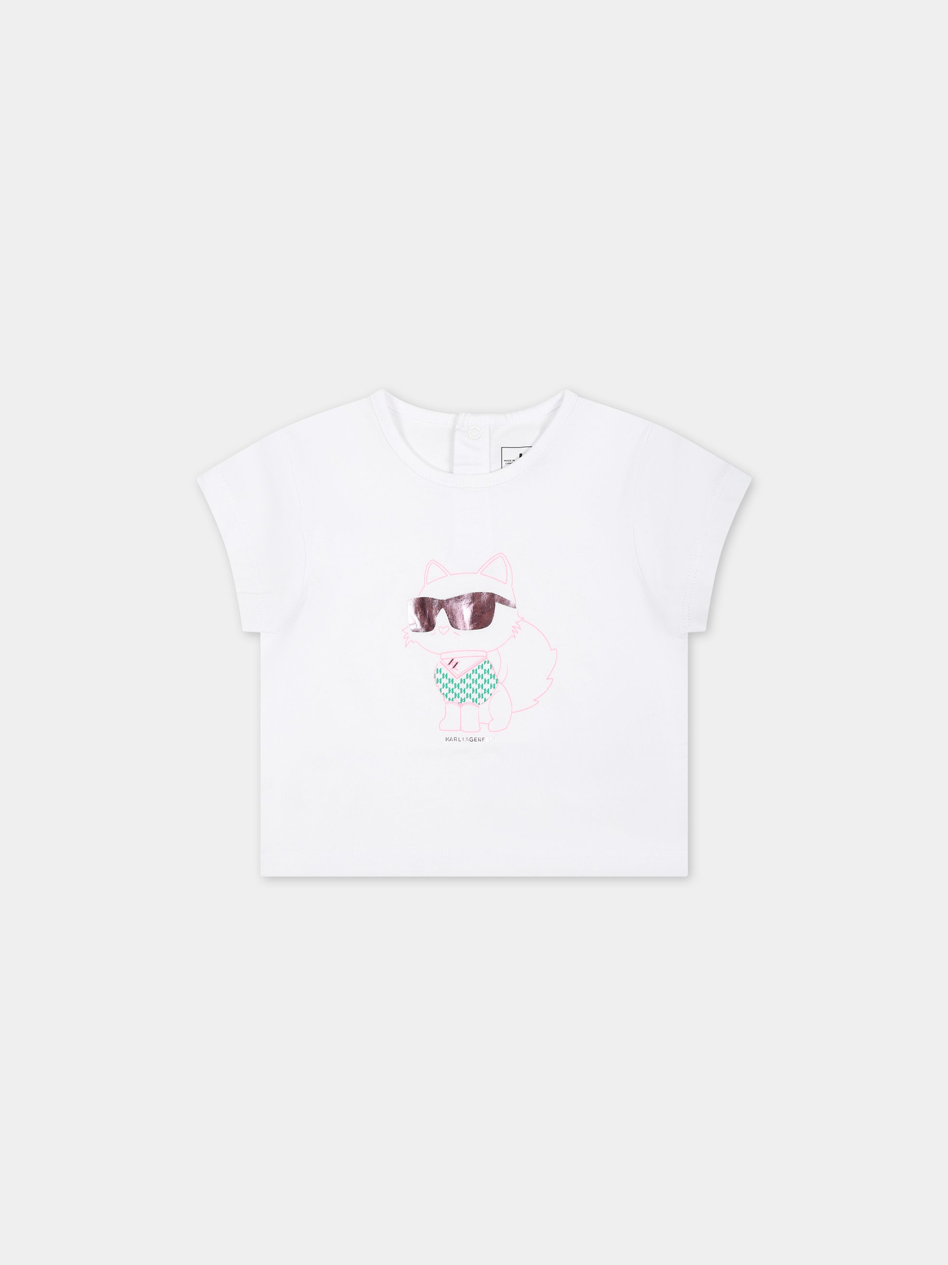 Completo rosa per neonata con logo,Karl Lagerfeld Kids,Z30129 N34