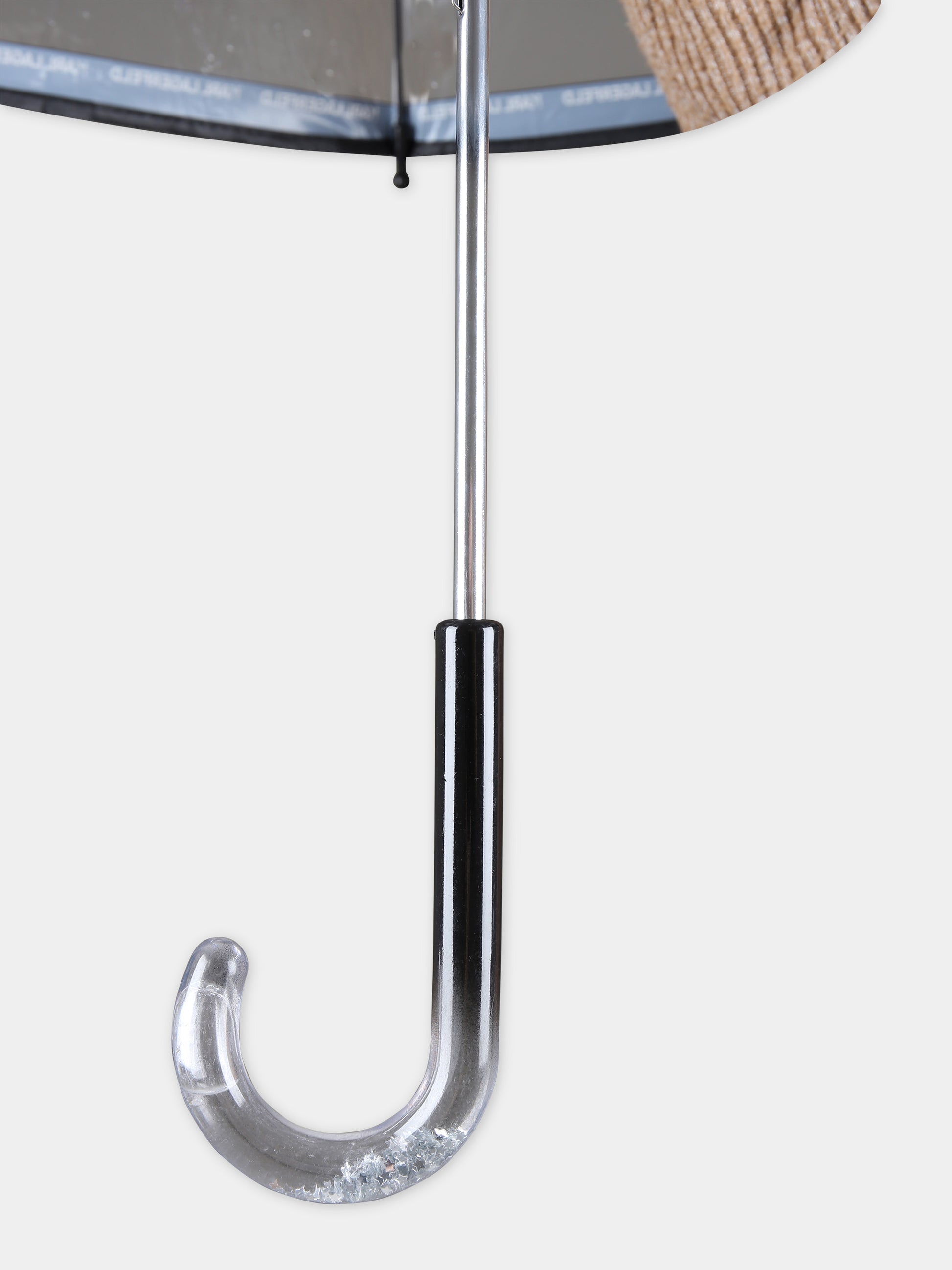 Ombrello trasparente per bambini con logo,Karl Lagerfeld Kids,Z30145 10P