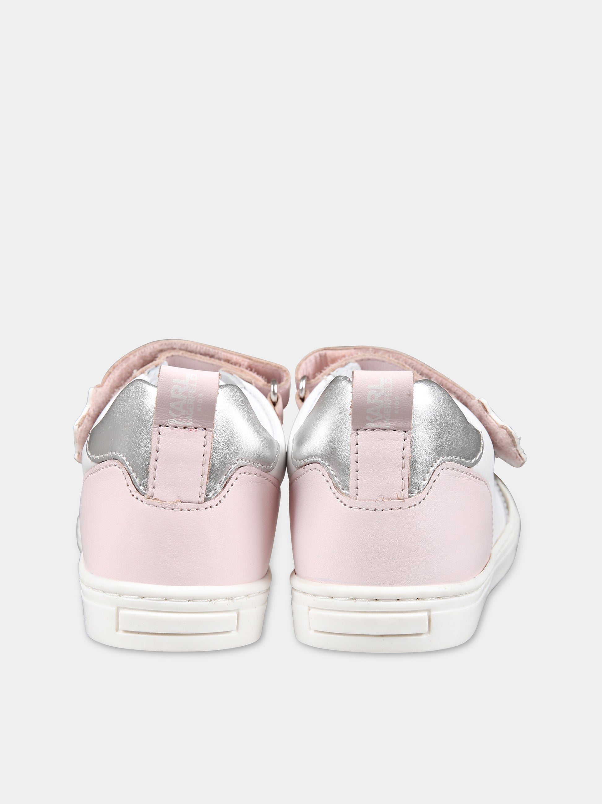 Sneakers basse multicolor per bambina,Karl Lagerfeld Kids,Z30015 016