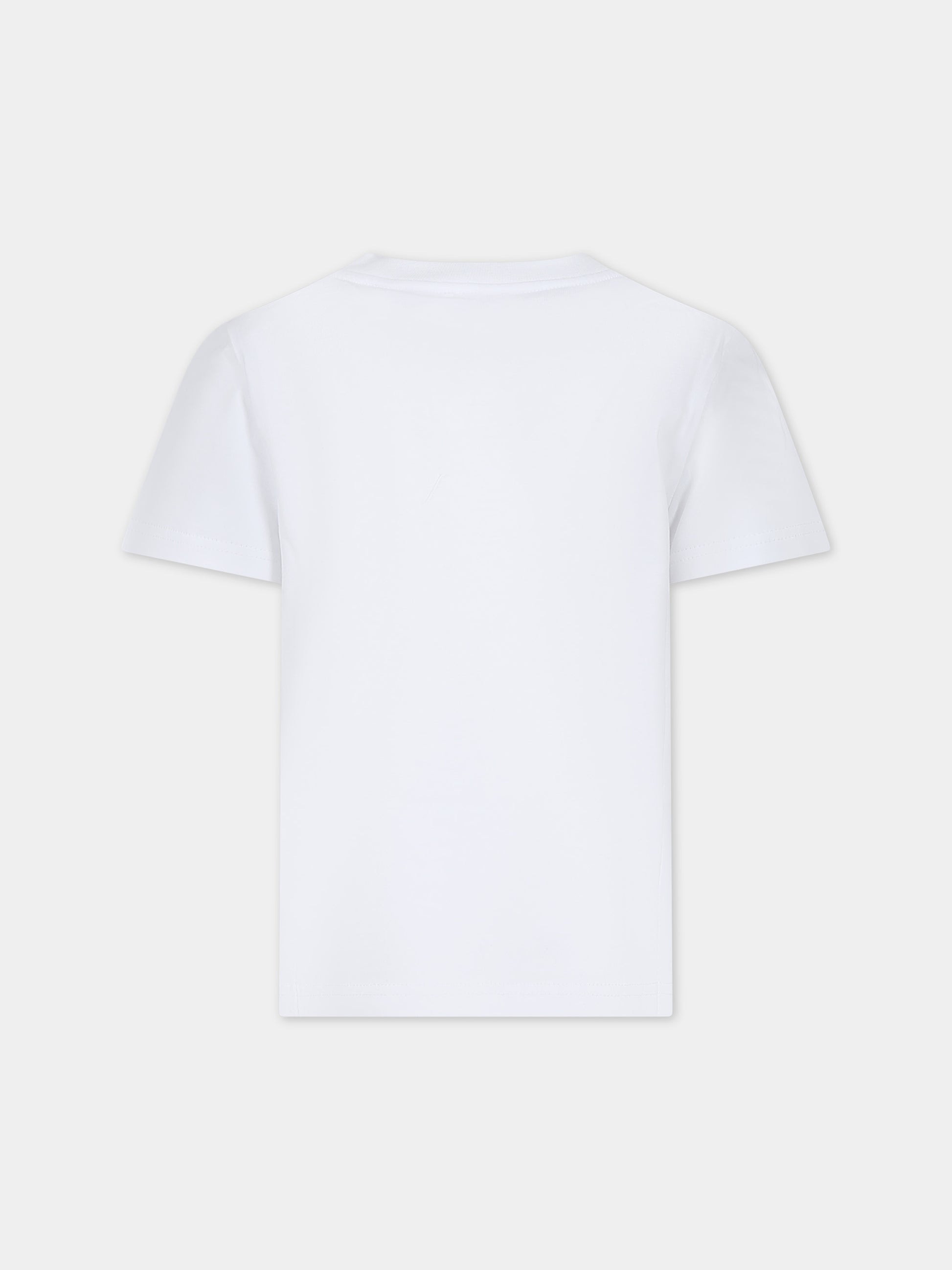 T-shirt bianca per bambino con logo,Givenchy Kids,H30161 10P