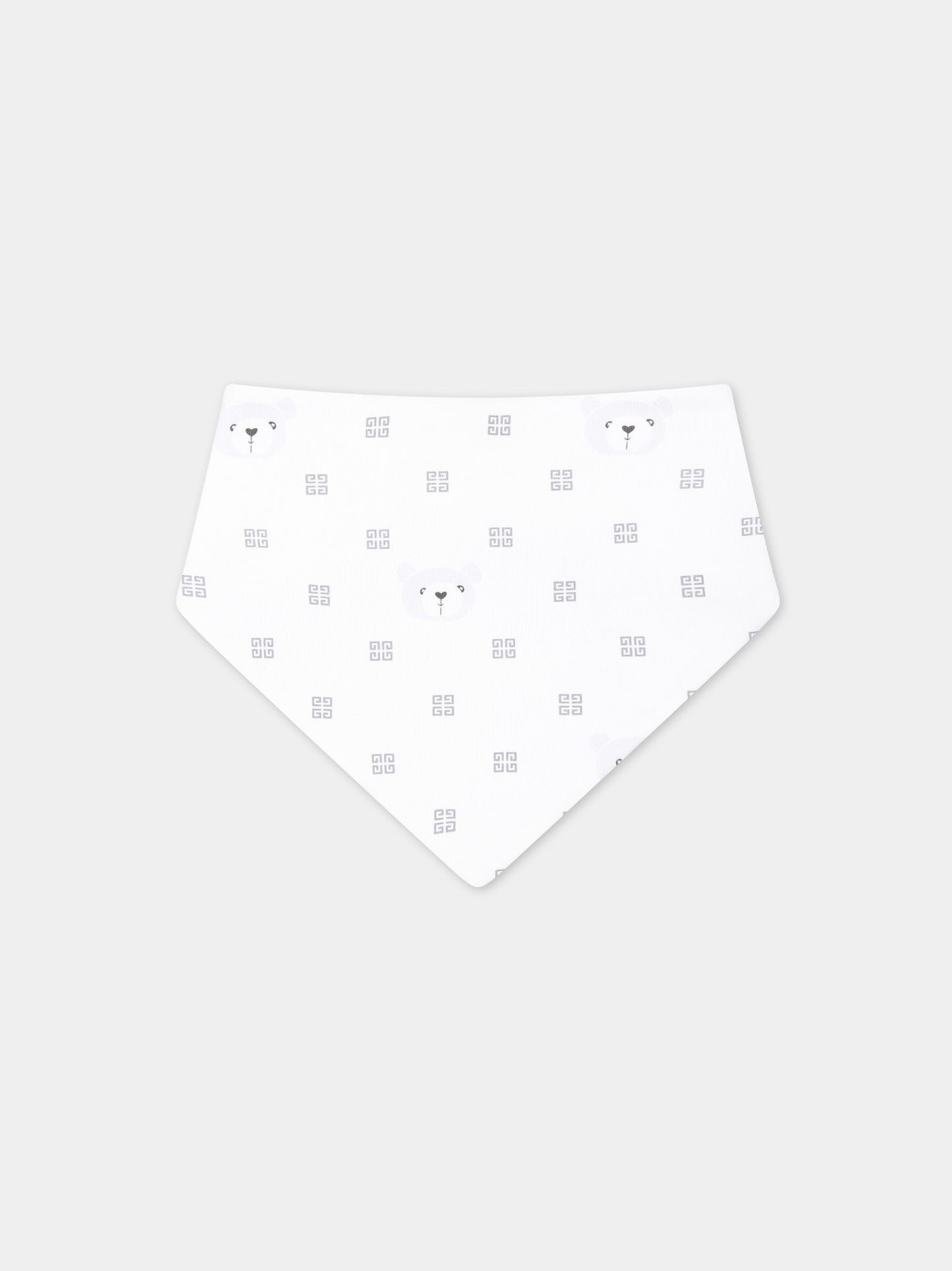 Set bianco per neonati con logo,Givenchy Kids,H30239 10P