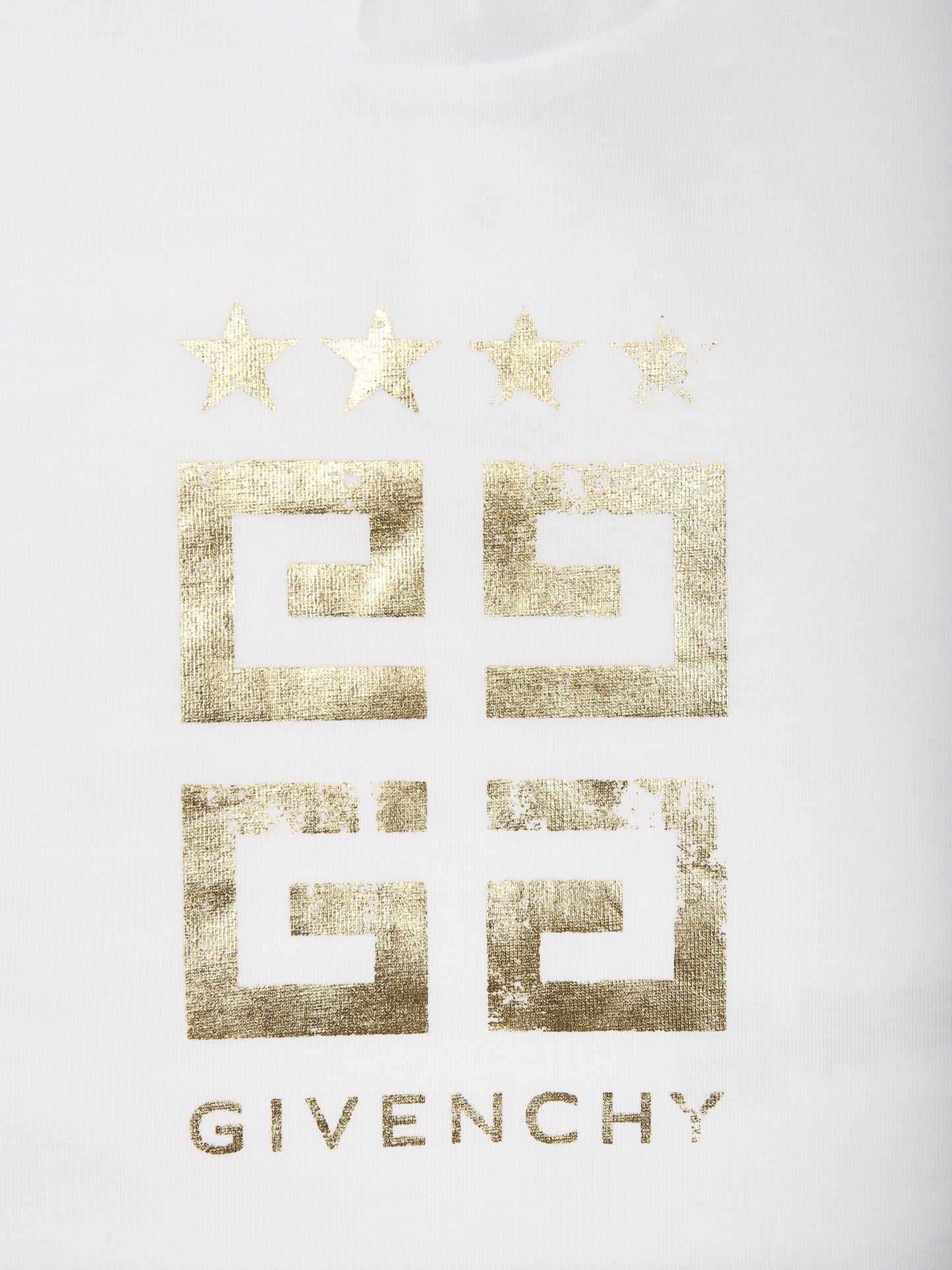 T-shirt bianca per neonata con logo,Givenchy Kids,H30200 10P