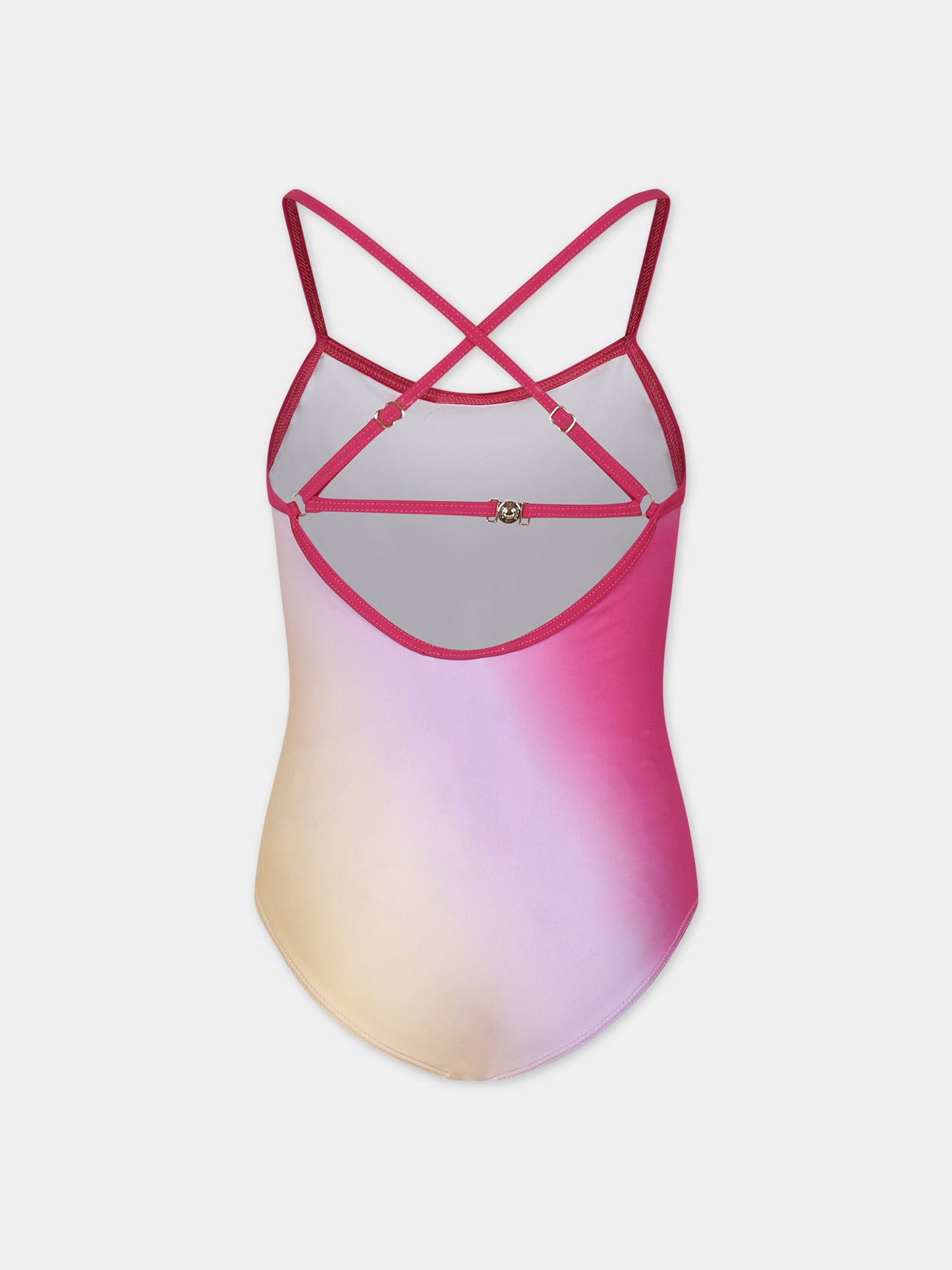 Costume intero multicolor per bambina,Chloé Kids,C20123 S05