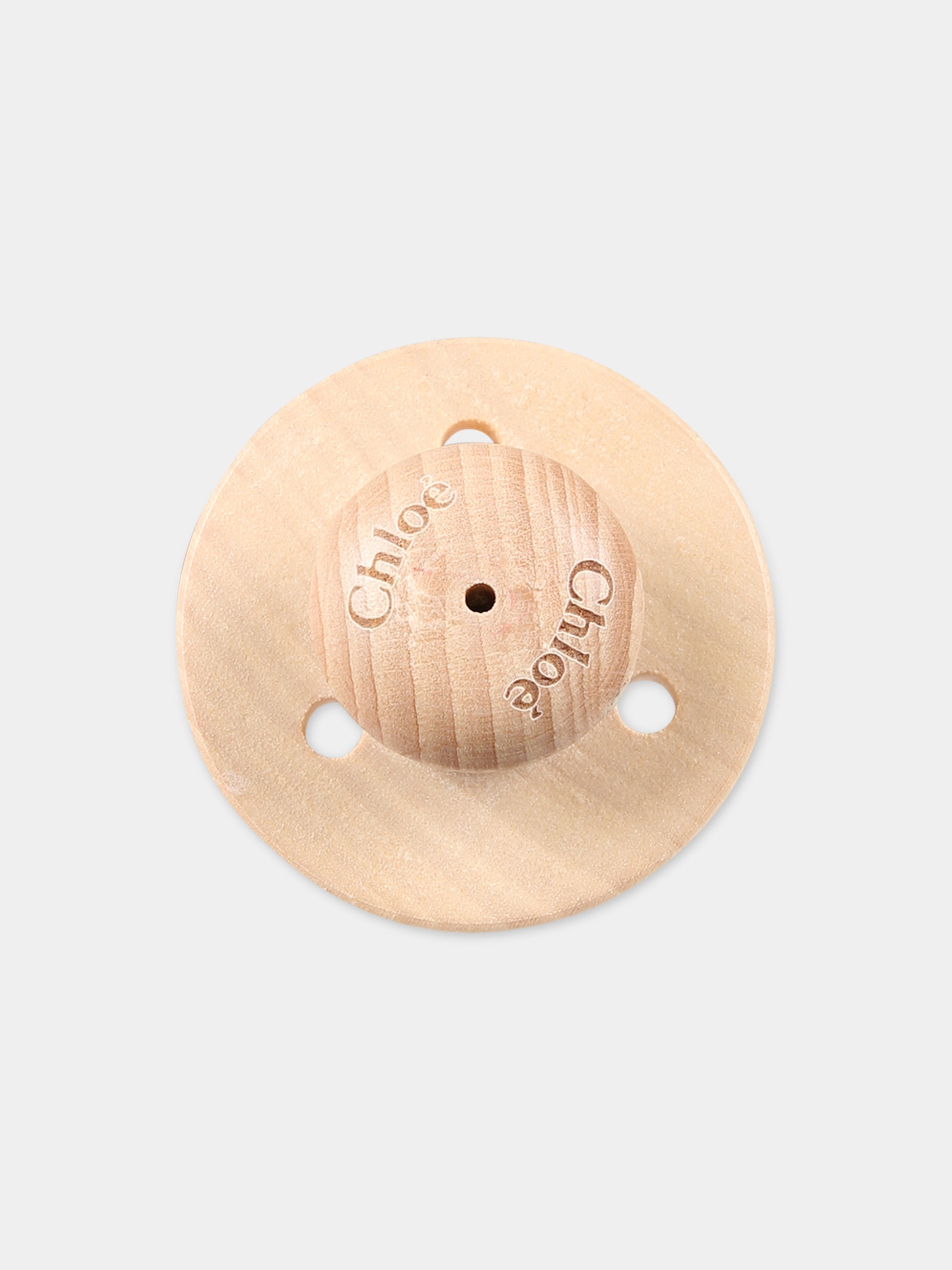 Ciuccio beige per neonata,Chloé Kids,C20159 241