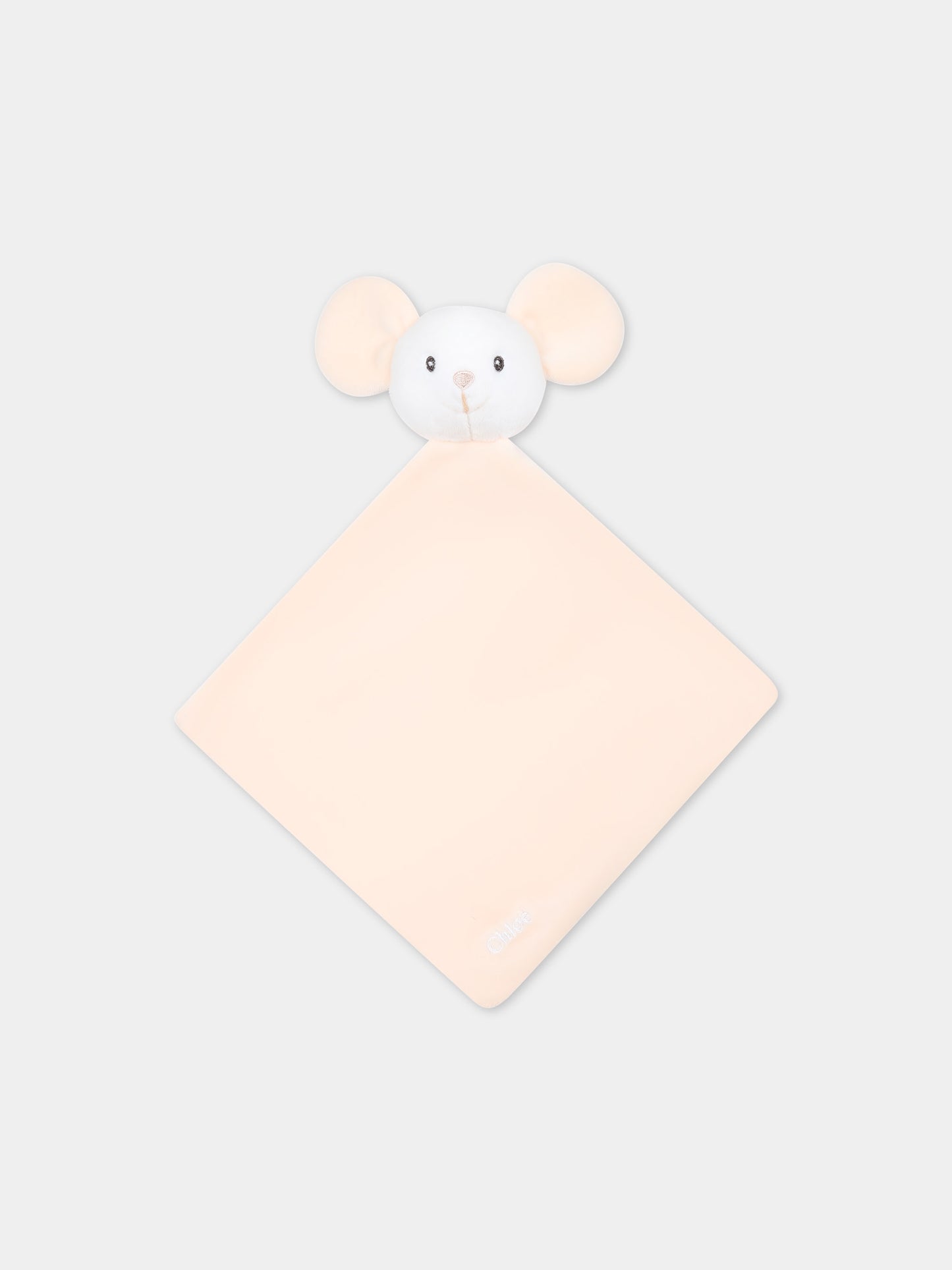 Set bianco per neonata con logo,Chloé Kids,C20166 117