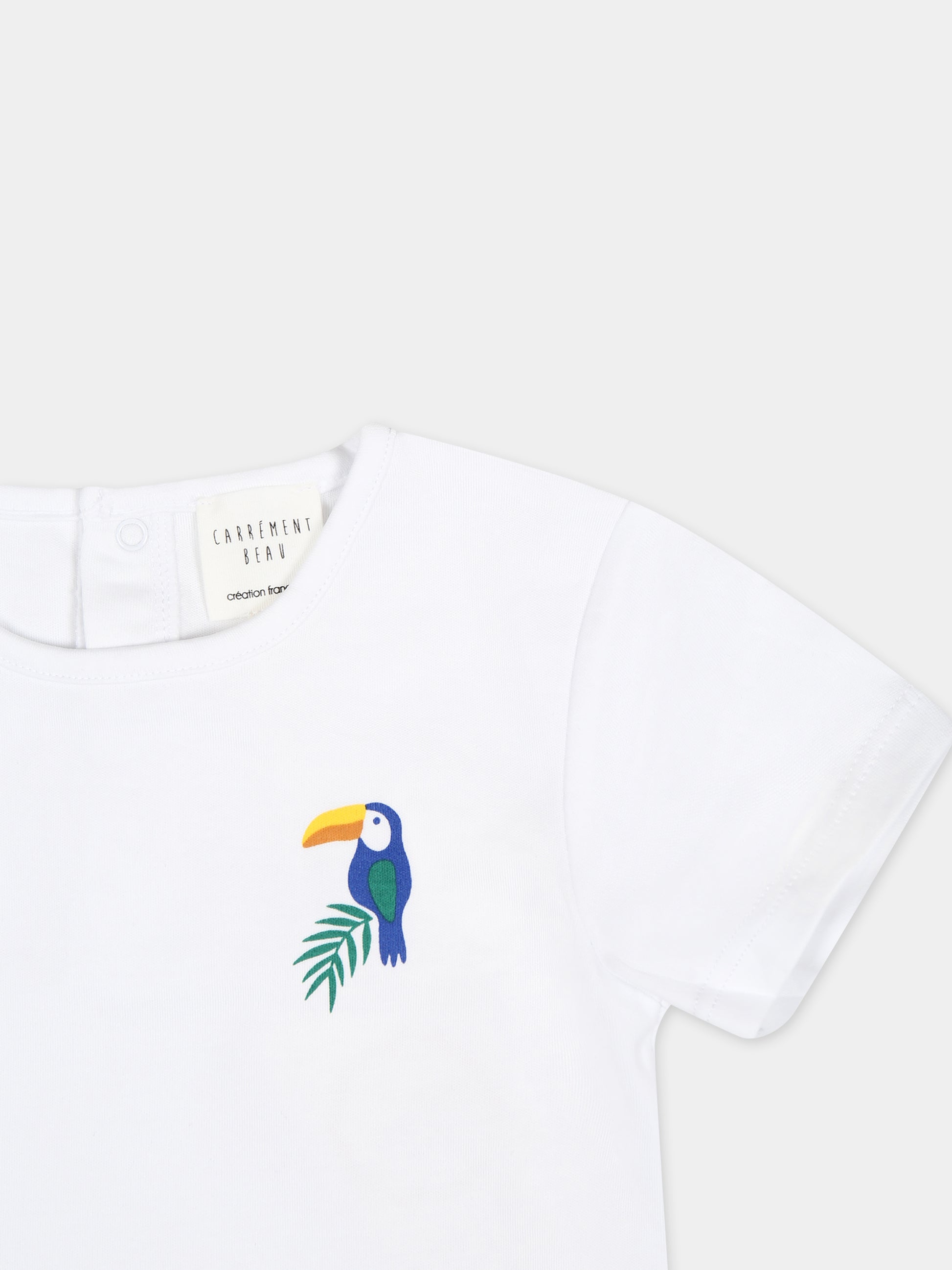 Completo multicolor per neonato con fantasia safari,Carrement Beau,Y30134 N01