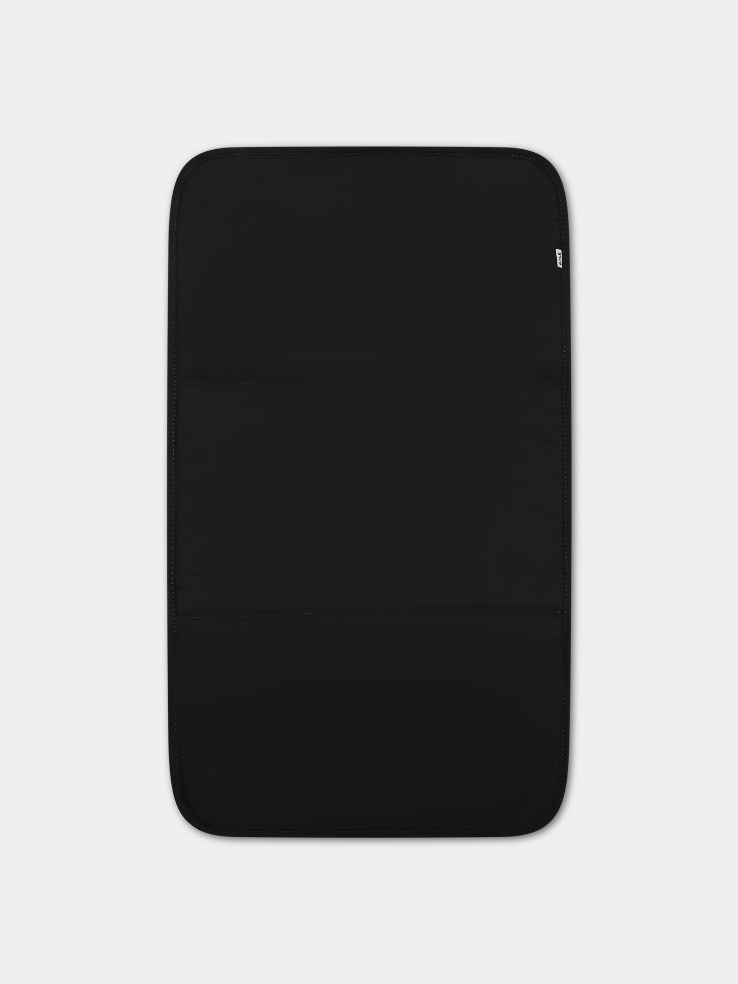 Borsa mamma nera per neonato con logo,Boss,J50938 09B