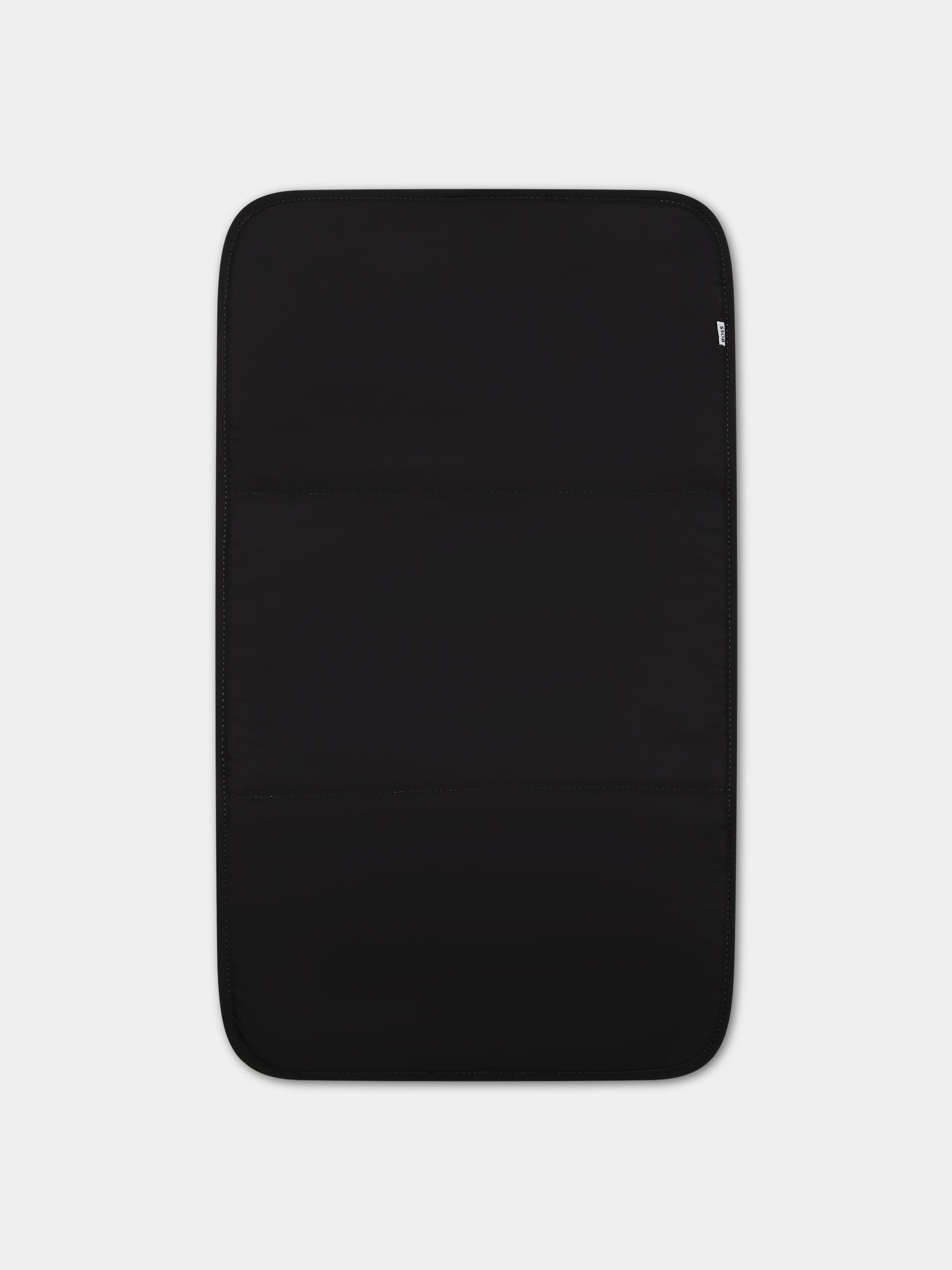 Borsa mamma nera per neonato con logo,Boss,J50938 09B