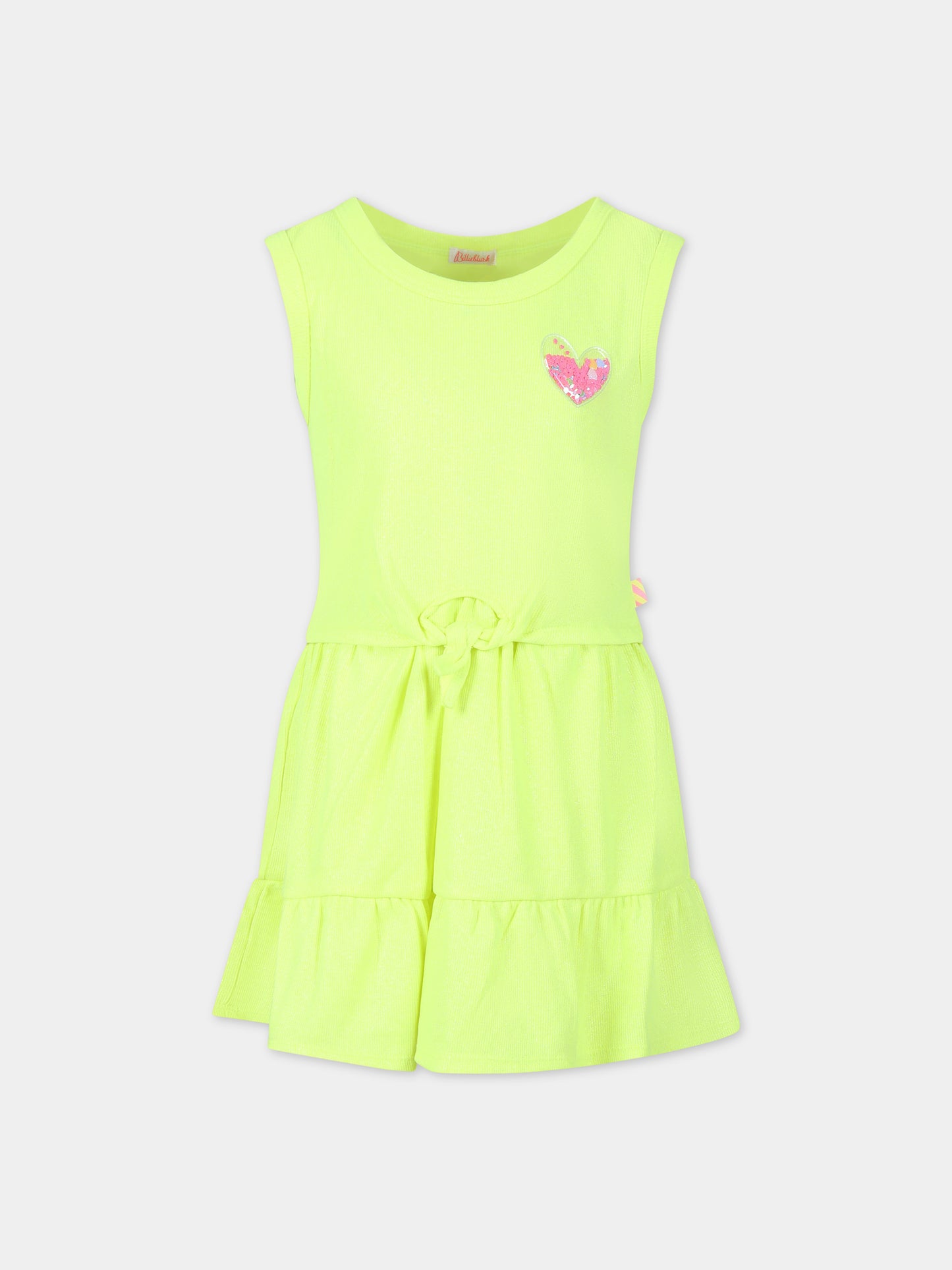 Vestito giallo per bambina,Billieblush,U20185 599