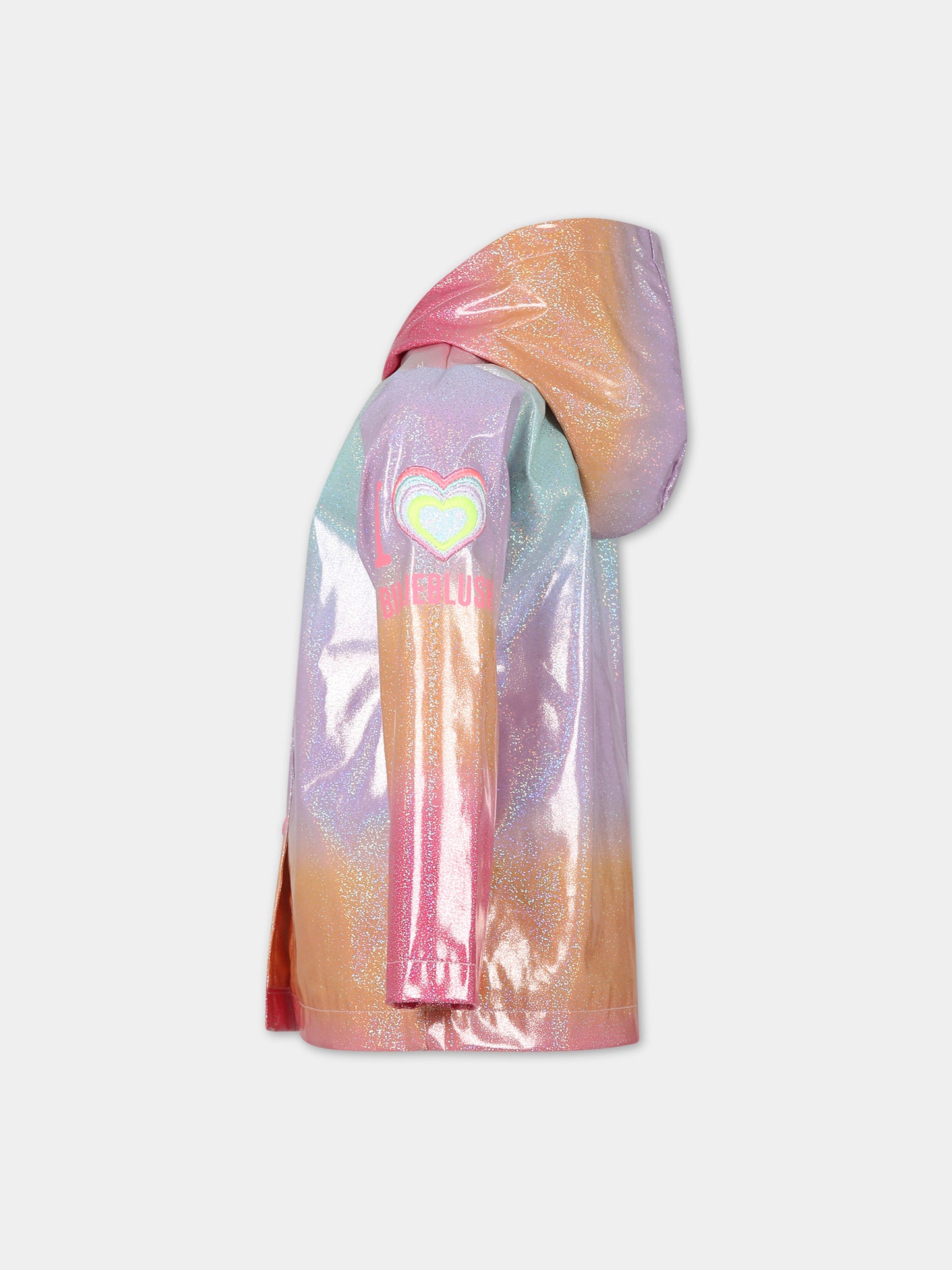 Impermeabile multicolor per bambina,Billieblush,U20152 Z41