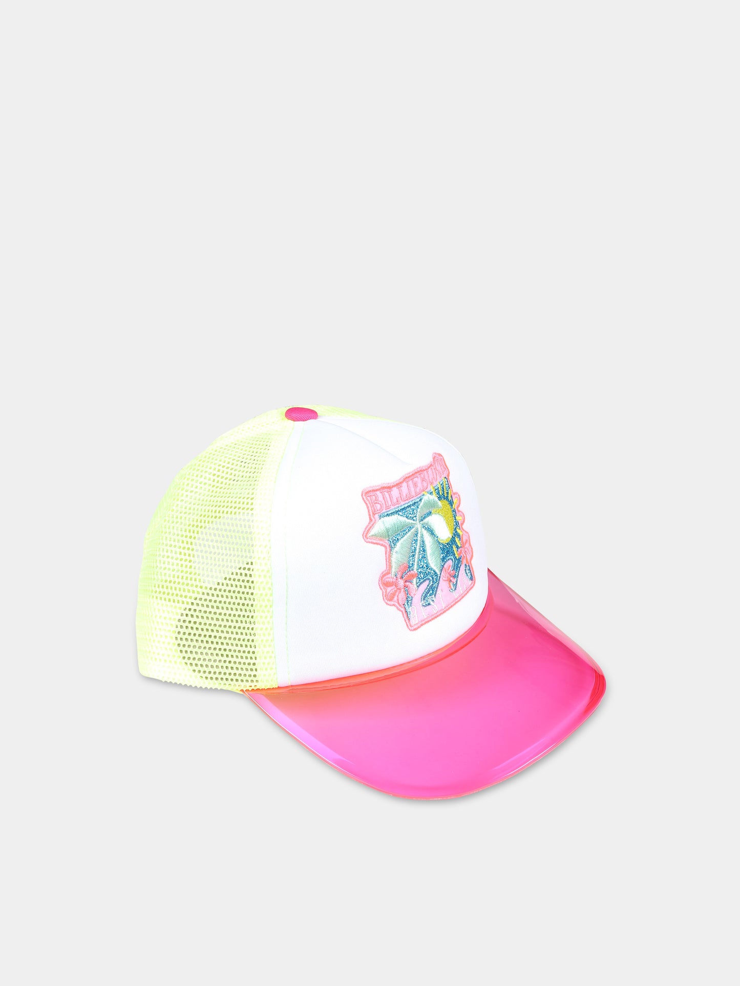 Cappello con visiera multicolor per bambina,Billieblush,U20336 599