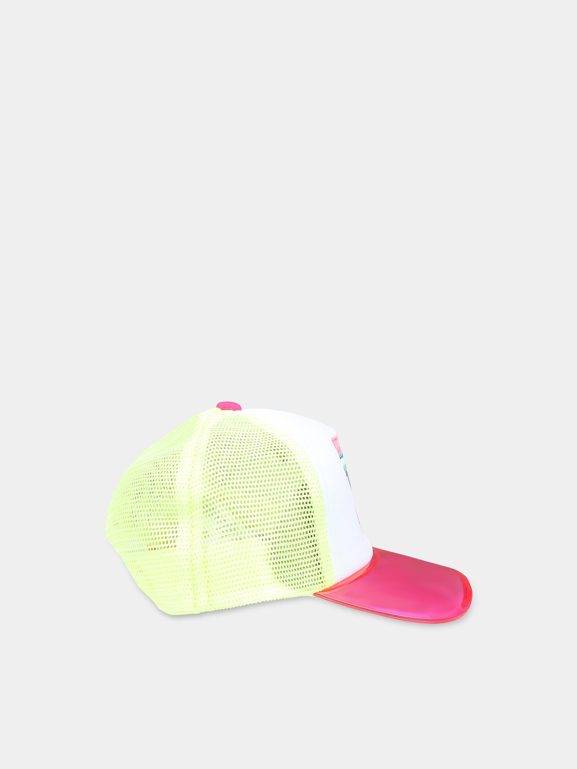 Cappello con visiera multicolor per bambina,Billieblush,U20336 599