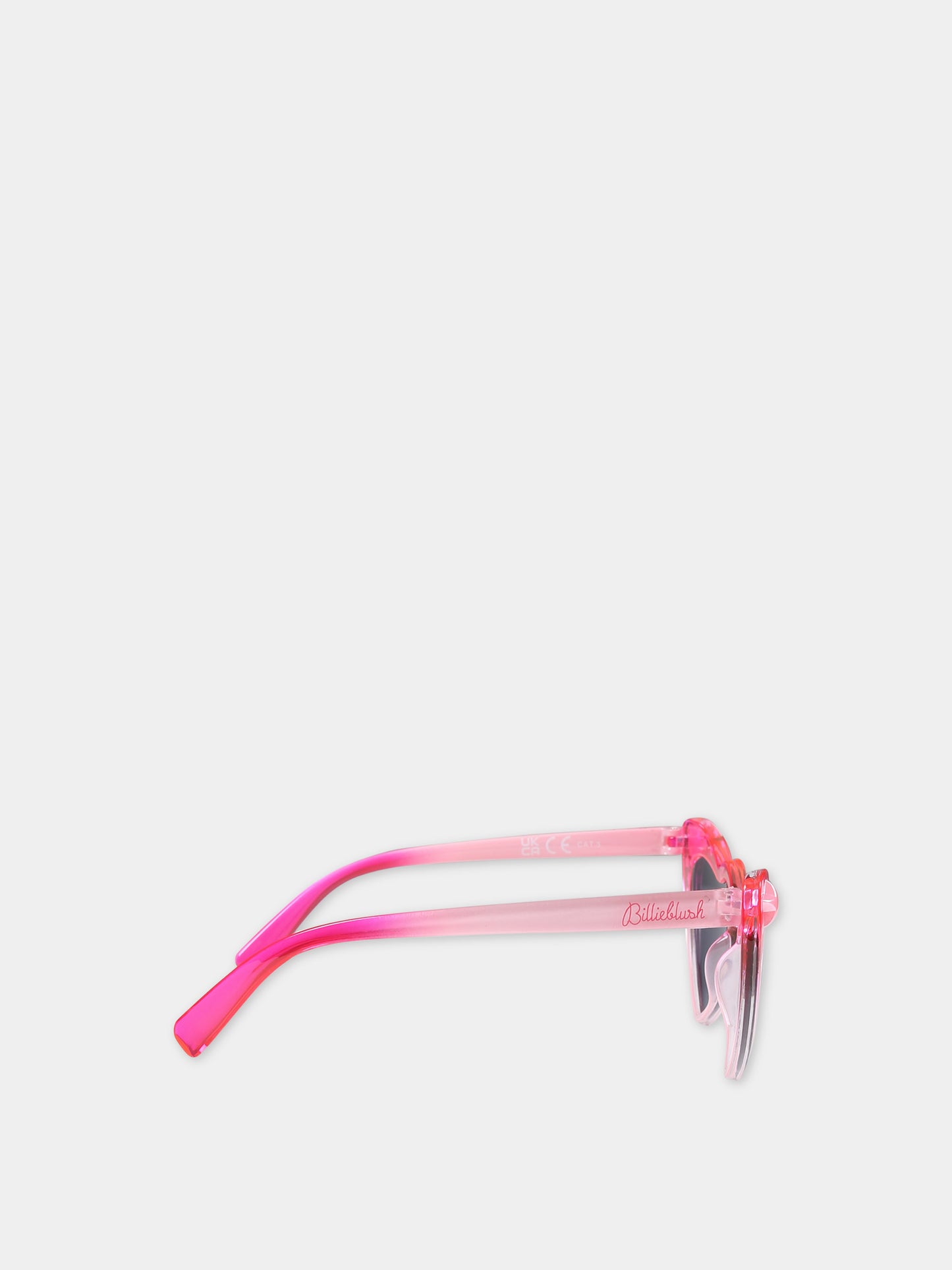 Occhiali da sola fucsia per bambina a forma di cuore,Billieblush,U20304 499