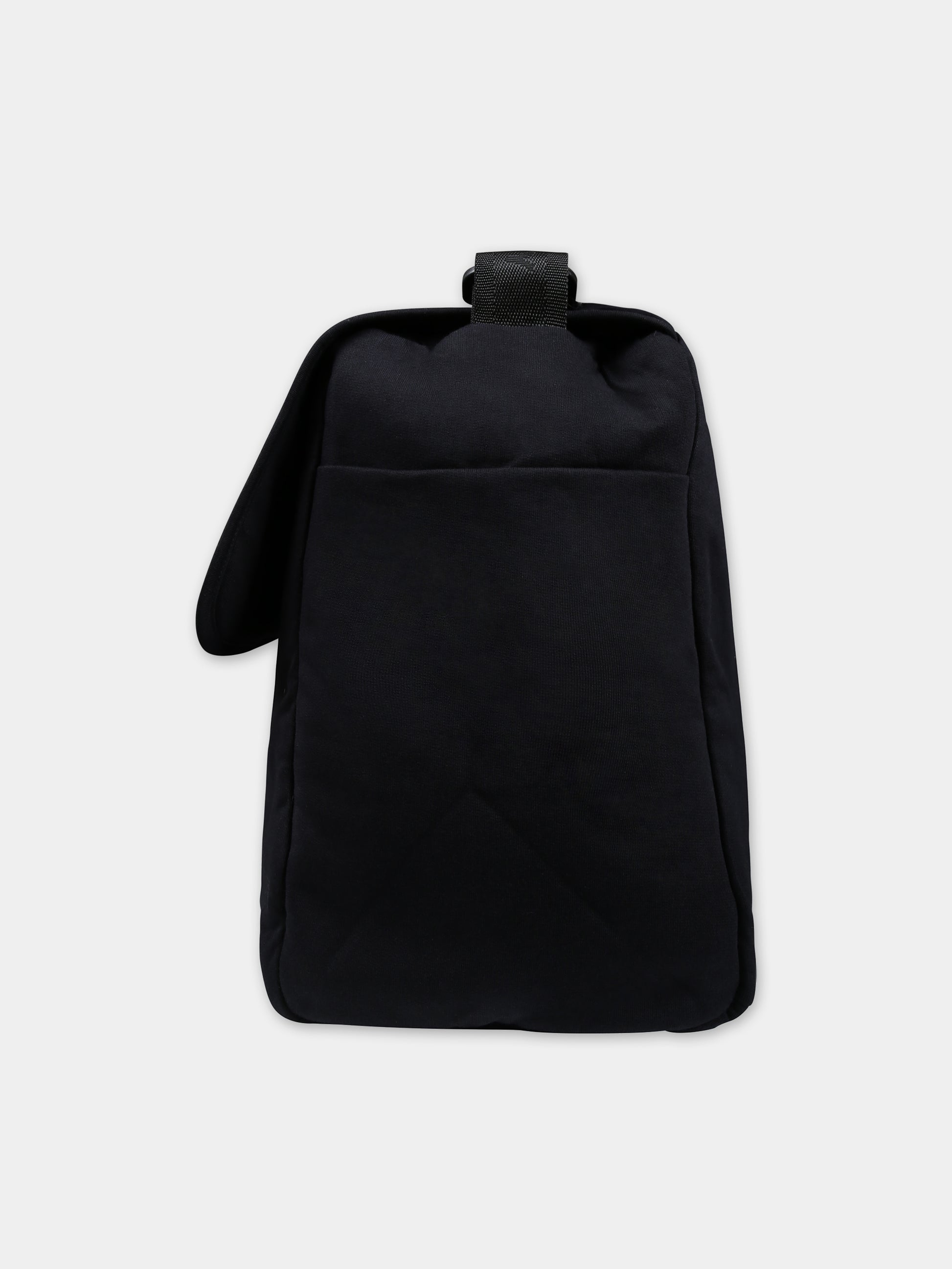 Borsa mamma nera per neonati con Teddy Bear e logo,Moschino Kids,MWX03D LCA19 60100