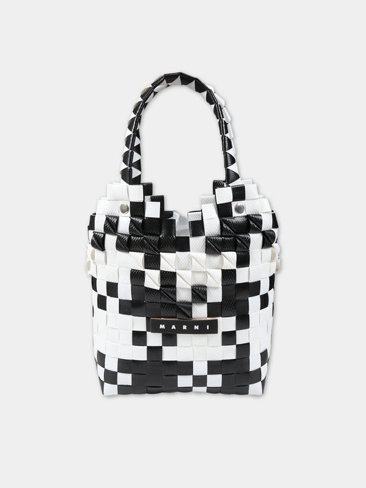 Borsa muticolor per bambina con logo,Marni Kids,M00637 M00IW MW72F 0M100