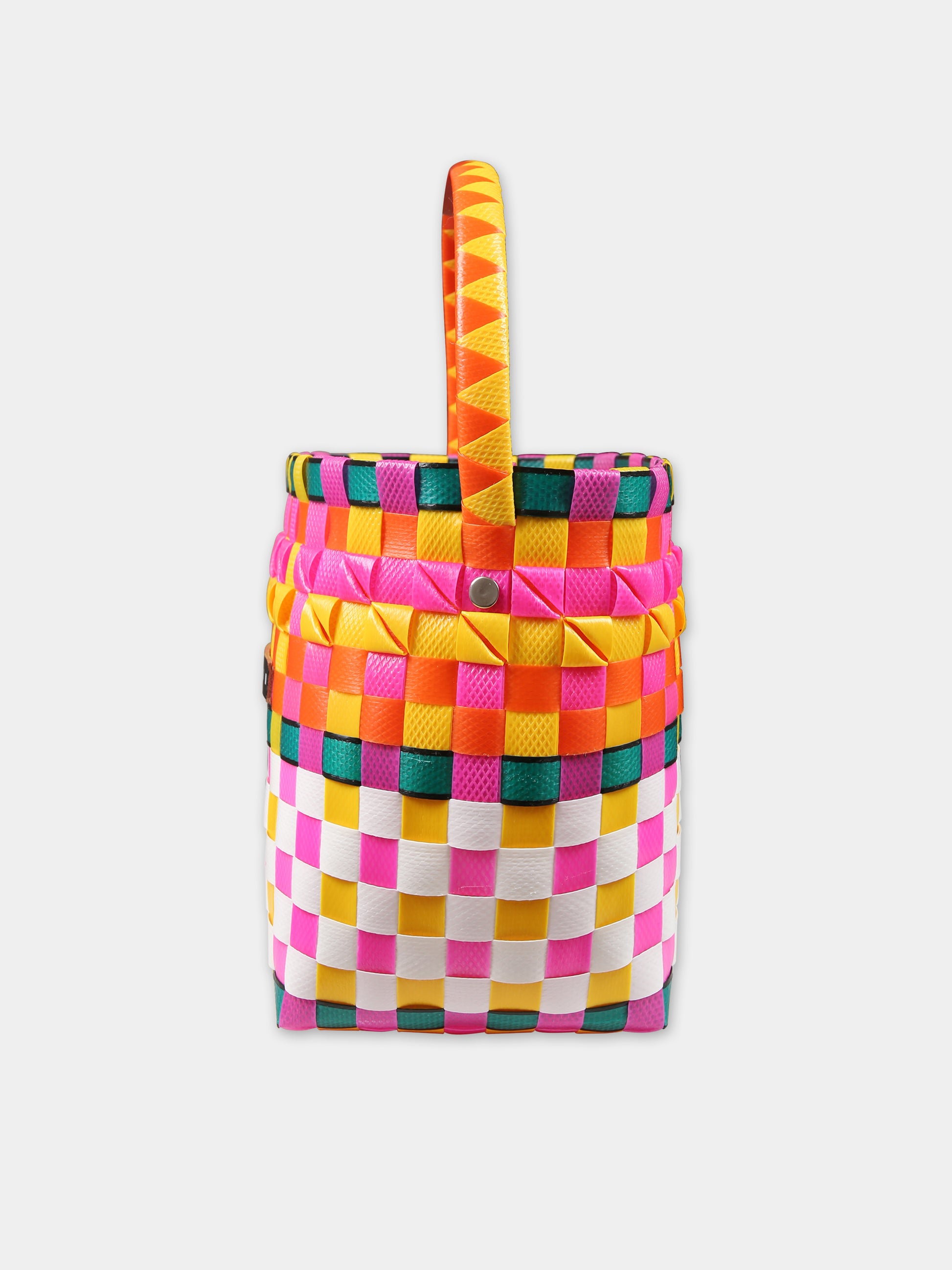 Borsa multicolor per bambina con logo,Marni Kids,M00332 M00IW MW62F 0M340